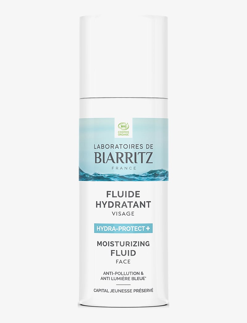 Laboratoires de Biarritz - Laboratoires de Biarritz Hydra Protect + Moisturizing Face Fluid - päevakreemid - clear - 1