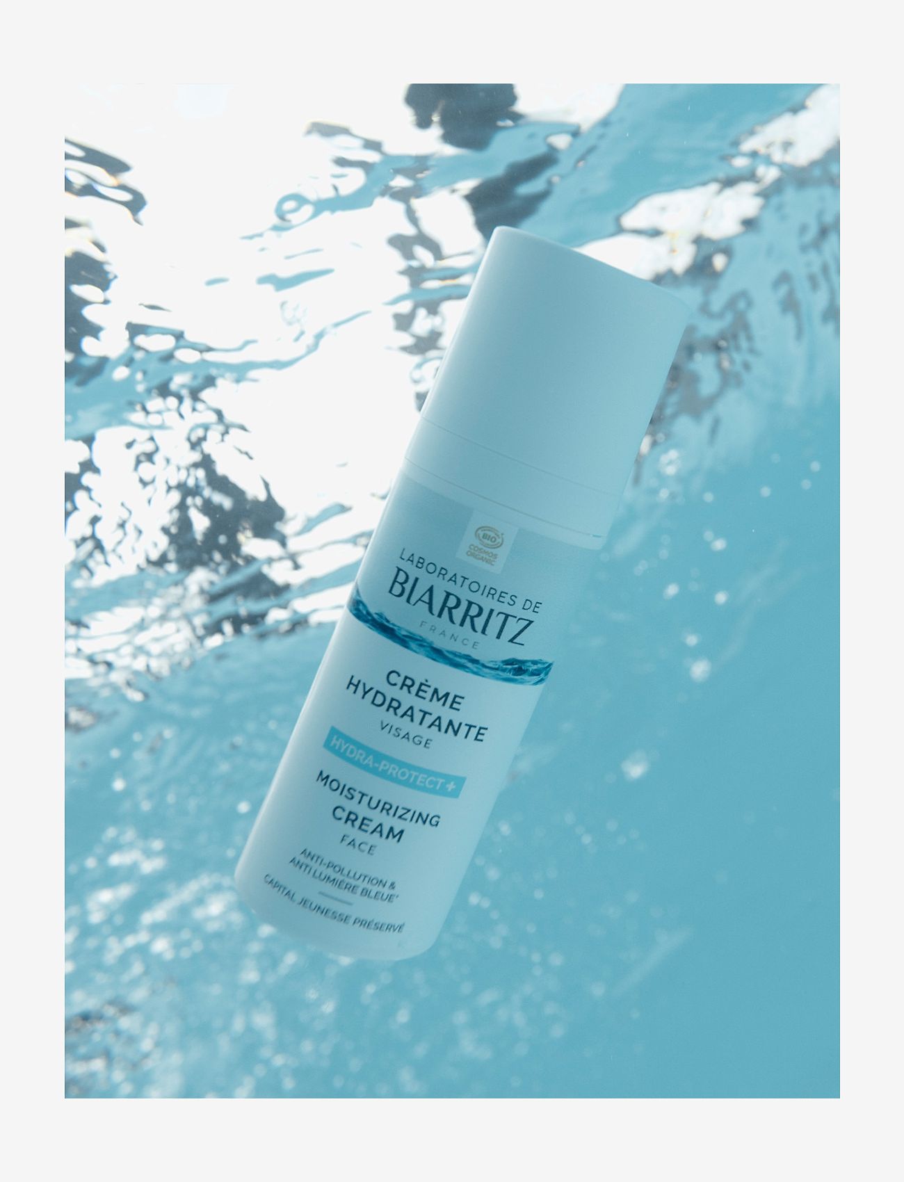 Laboratoires de Biarritz - Laboratoires de Biarritz Hydra Protect + Moisturizing Face Cream - dagkräm - clear - 2