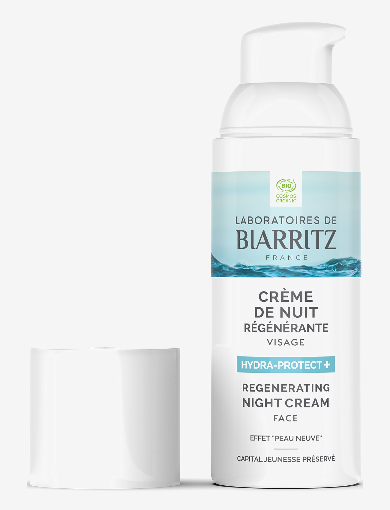 Laboratoires de Biarritz - Laboratoires de Biarritz Hydra Protect + Regenerative Night Cream - nattkräm - clear - 2