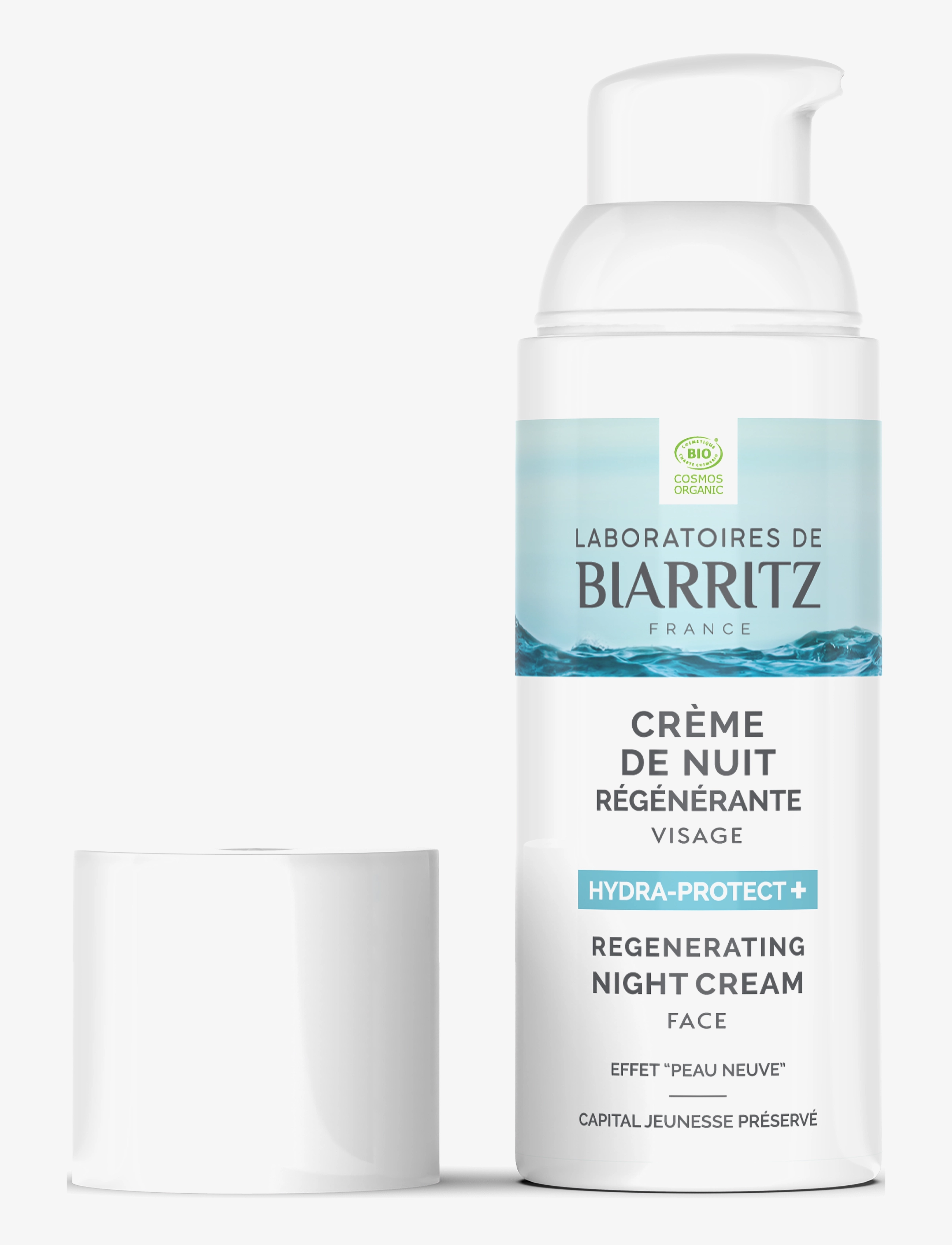 Laboratoires de Biarritz - Laboratoires de Biarritz Hydra Protect + Regenerative Night Cream - naktinis kremas - clear - 2