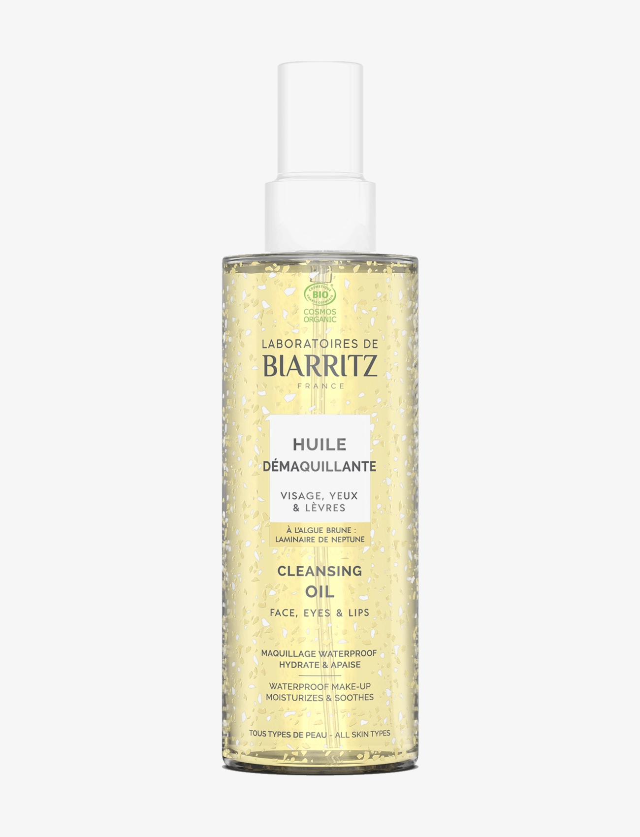 Laboratoires de Biarritz Cleansing Oil, Vinegar & Dressing Bottles Cleanser, Nude, Str: 200 ml