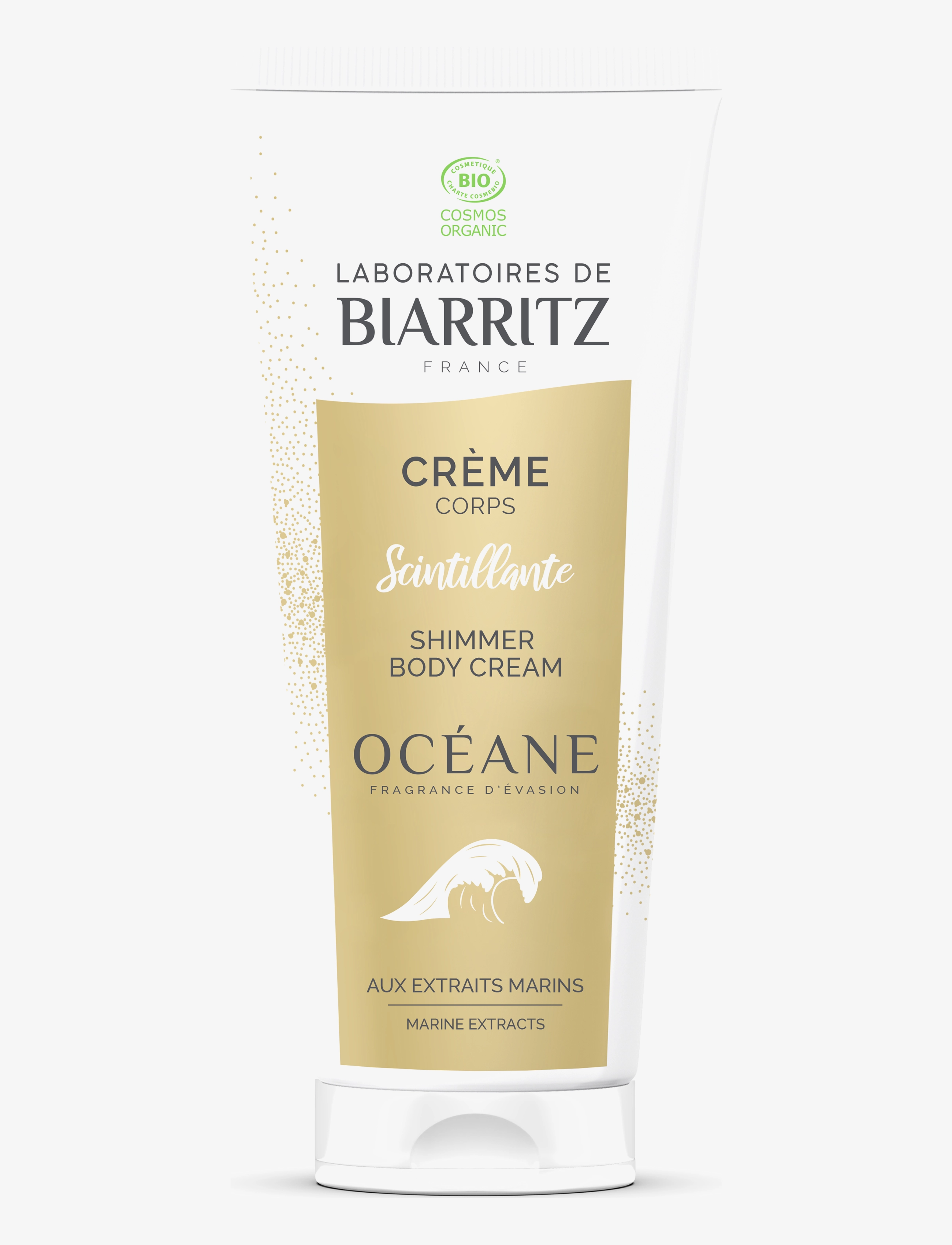 Laboratoires de Biarritz Laboratoires De Biarritz Shimmer Cream, 200 ml, Nude, Krop > Kropscreme, Dame