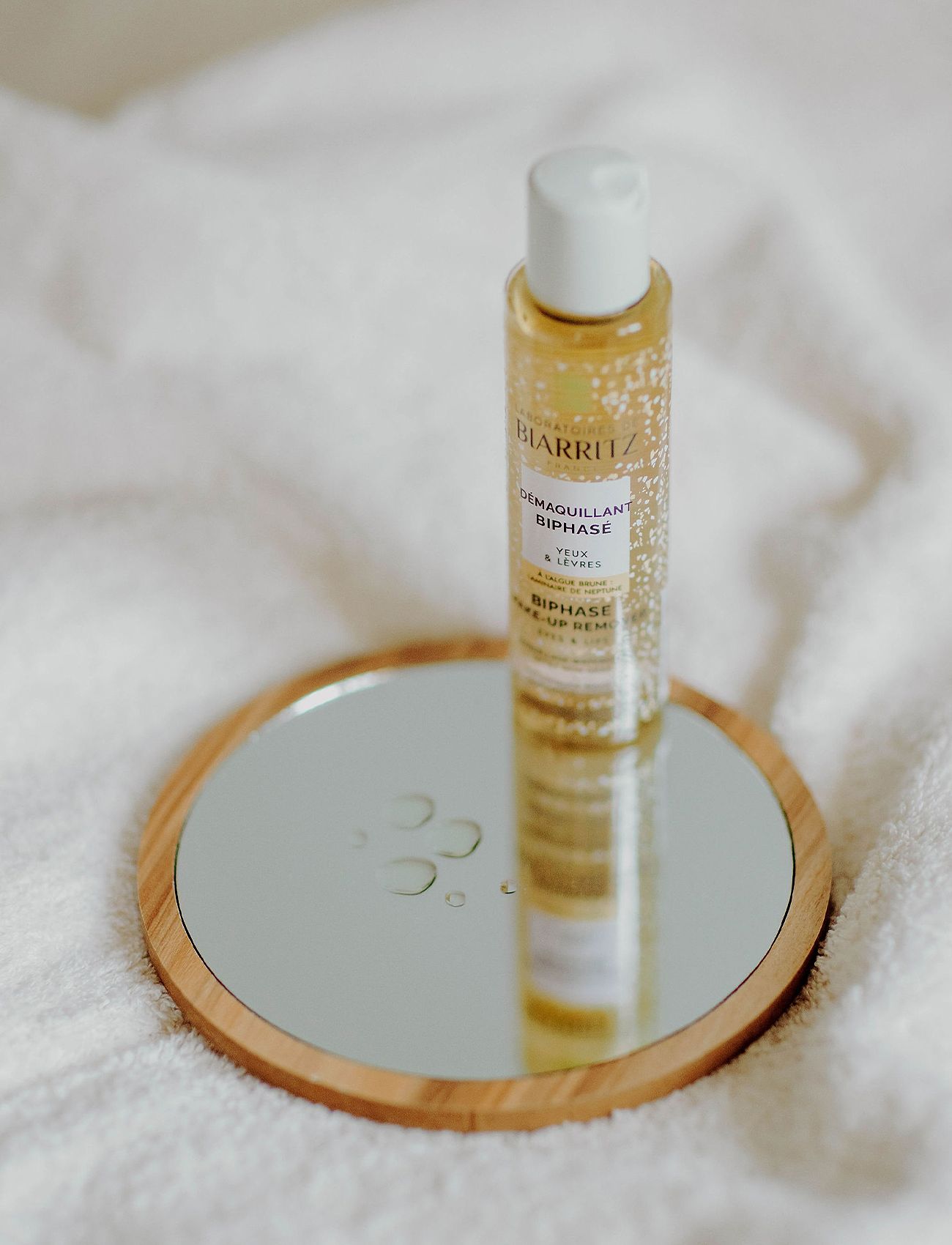 Laboratoires de Biarritz - Laboratoires de Biarritz Biphase Make-up Remover Eyes & Lips - Ögonsminkborttagning - clear - 1