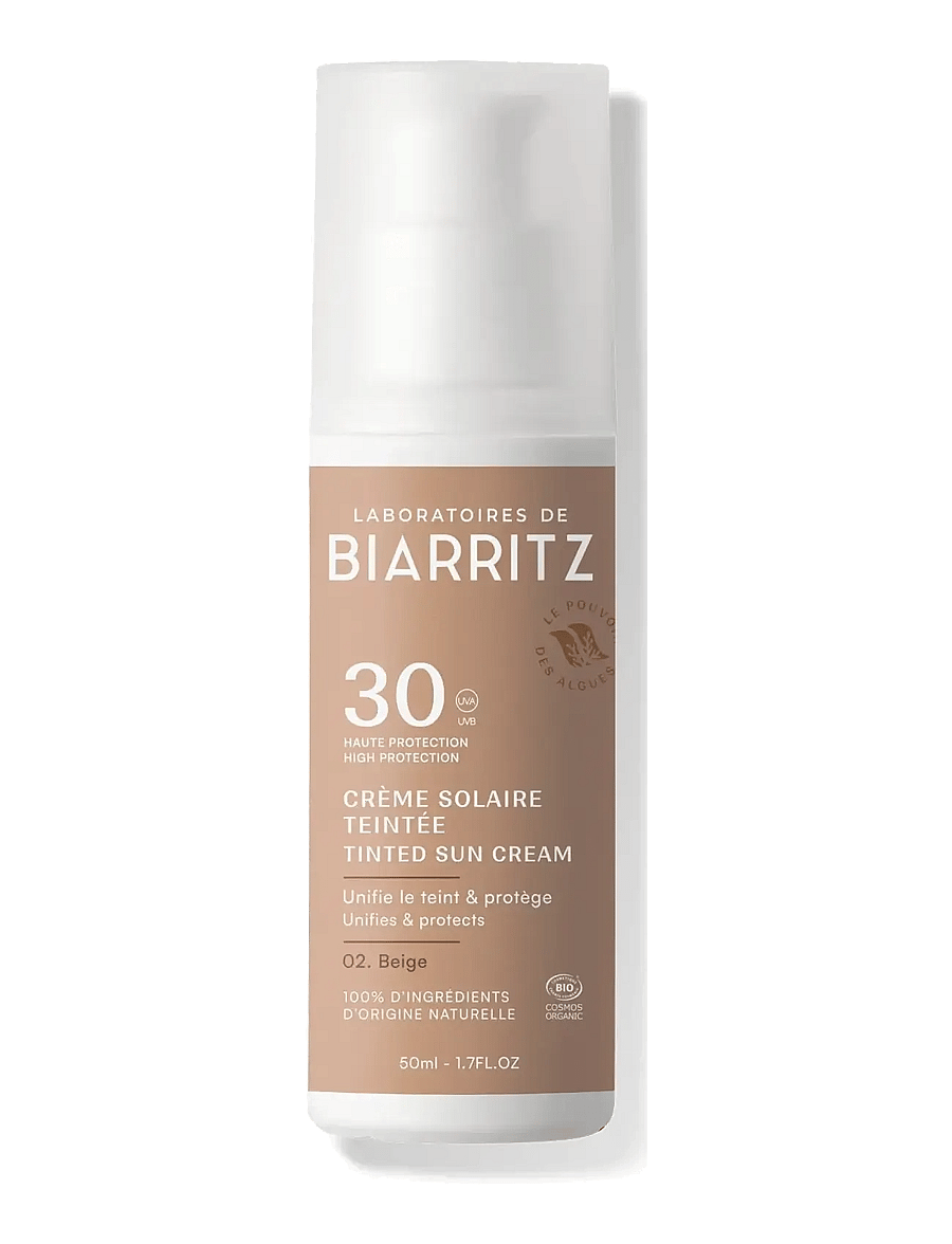 Laboratoires de Biarritz - Laboratoires de Biarritz Suncare Tinted Face Sunscreen SPF30 - til ansigtet - beige - 1
