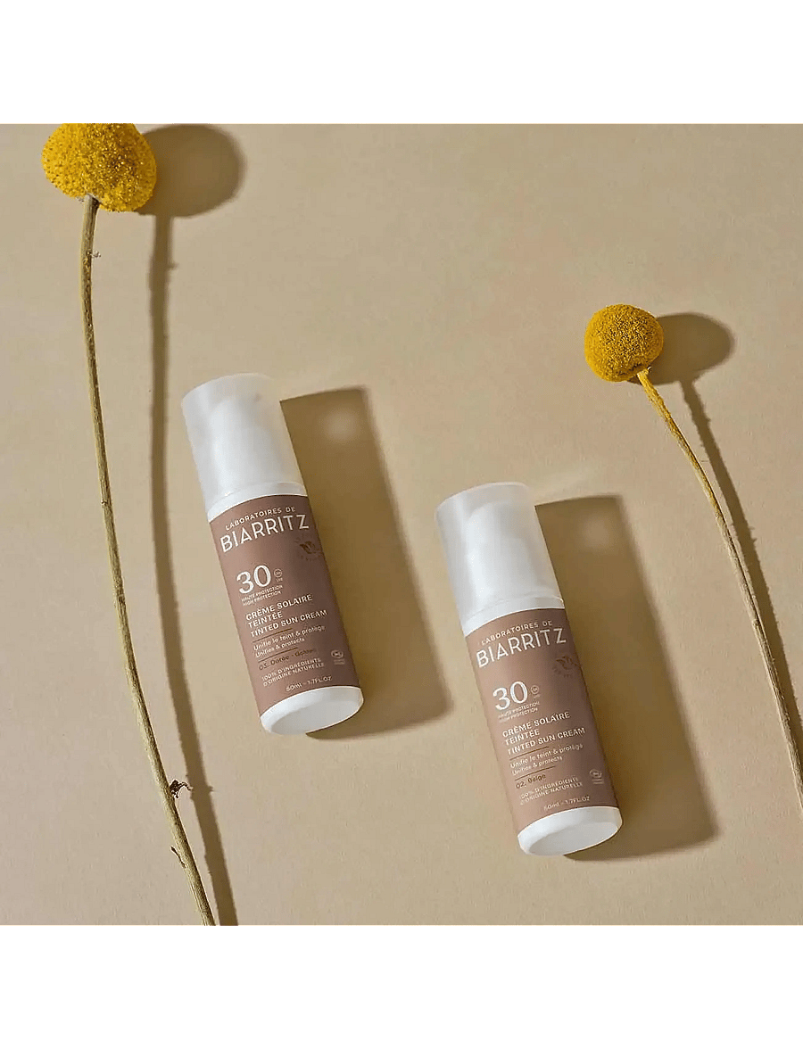 Laboratoires de Biarritz - Laboratoires de Biarritz Suncare Tinted Face Sunscreen SPF30 - til ansigtet - beige - 2