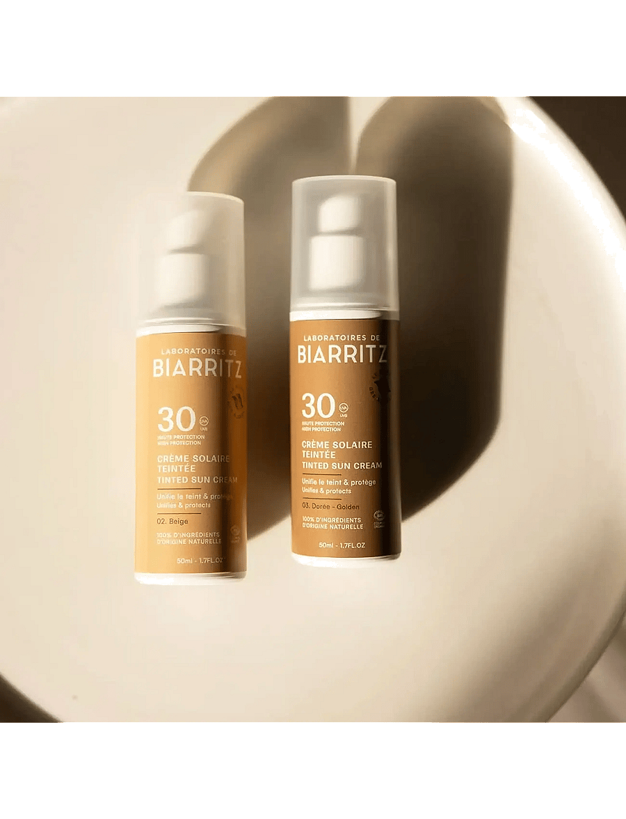 Laboratoires de Biarritz - Laboratoires de Biarritz Suncare Tinted Face Sunscreen SPF30 - til ansigtet - beige - 3