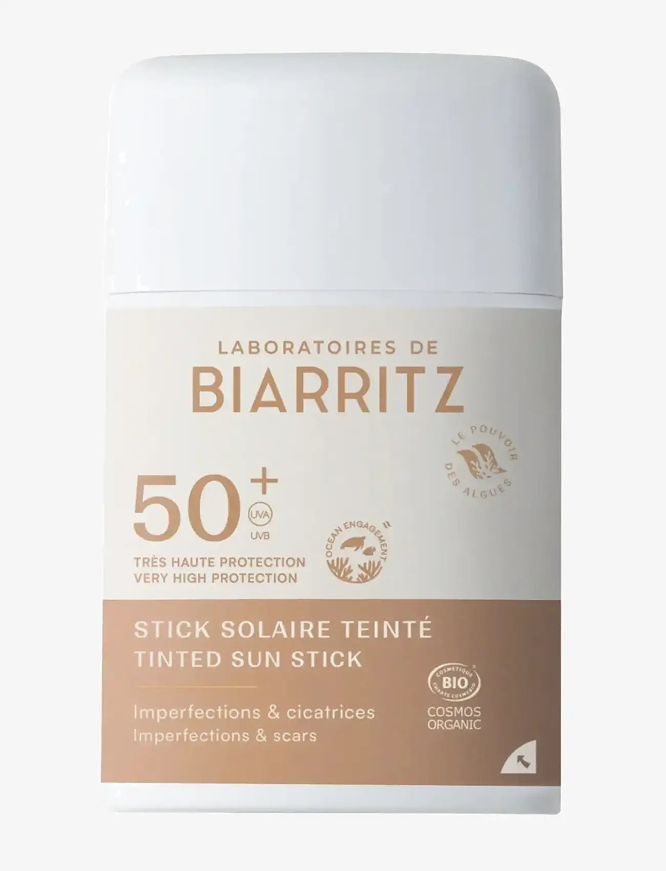 Laboratoires de Biarritz - Laboratoires de Biarritz Suncare Tinted Suncsreen Stick SPF50+ - til ansigtet - clear - 0