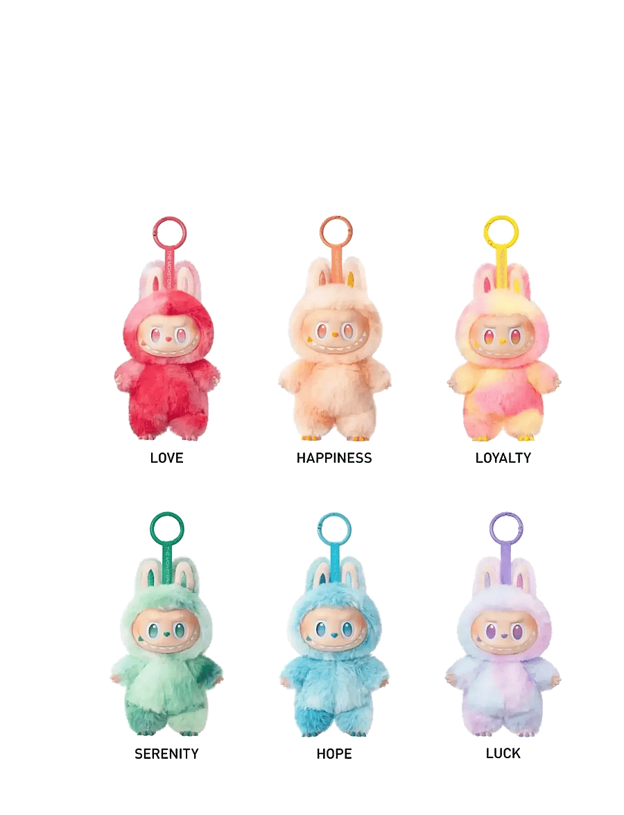 Labubu - POP MART – THE MONSTERS (Labubu) – Big into Energy – Vinyl Plush Pendant Blind Box - multi color - 1
