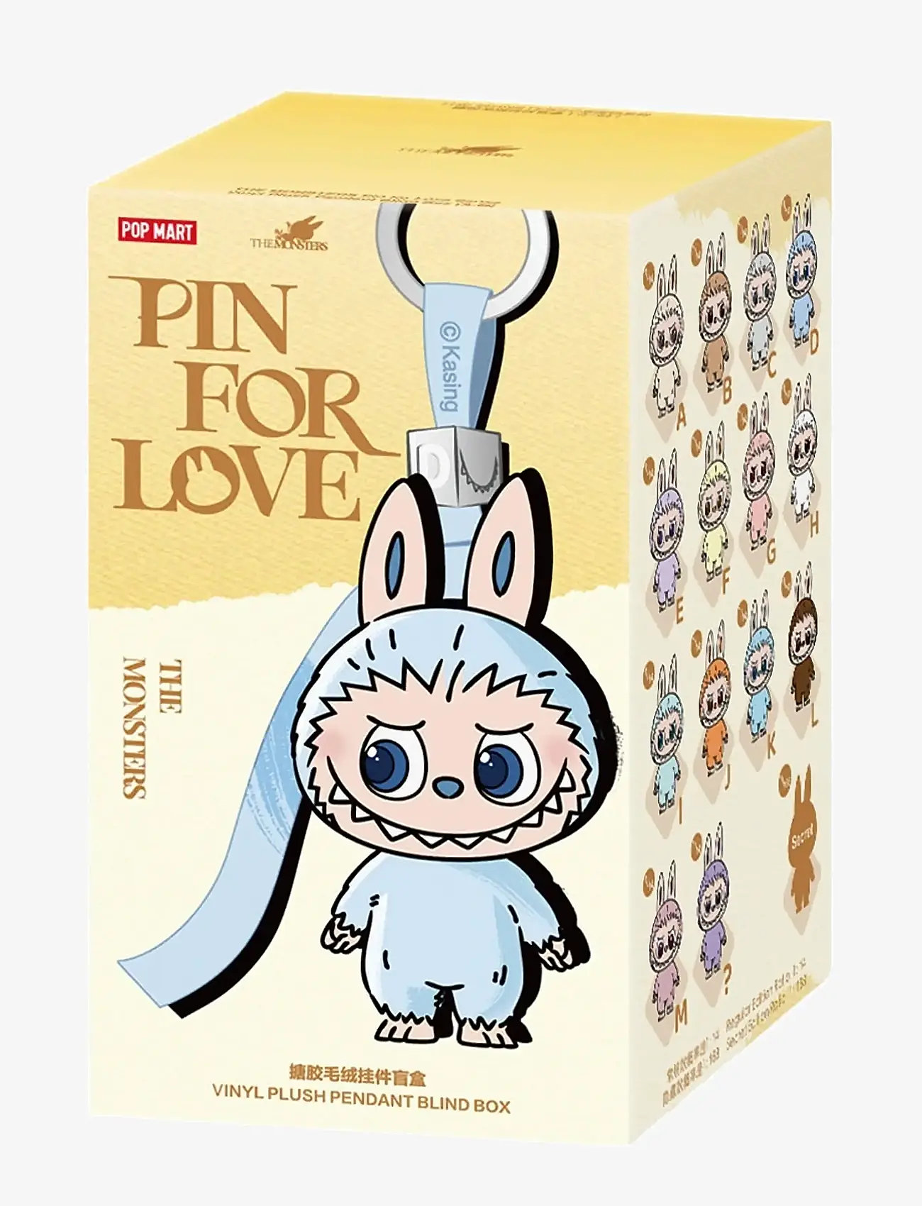 Labubu - Pop Mart - Labubu The Monsters - Pin for Love (A-M) - loomad - multi color - 0