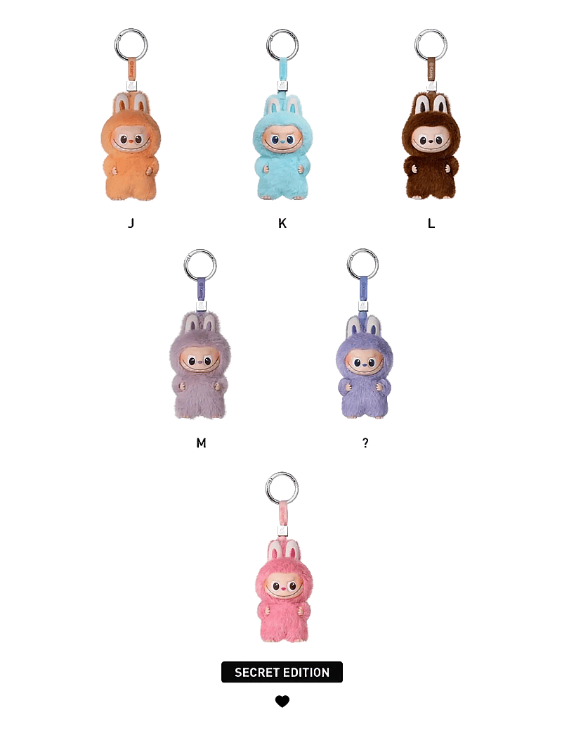 Labubu - Pop Mart - Labubu The Monsters - Pin for Love (A-M) - loomad - multi color - 2