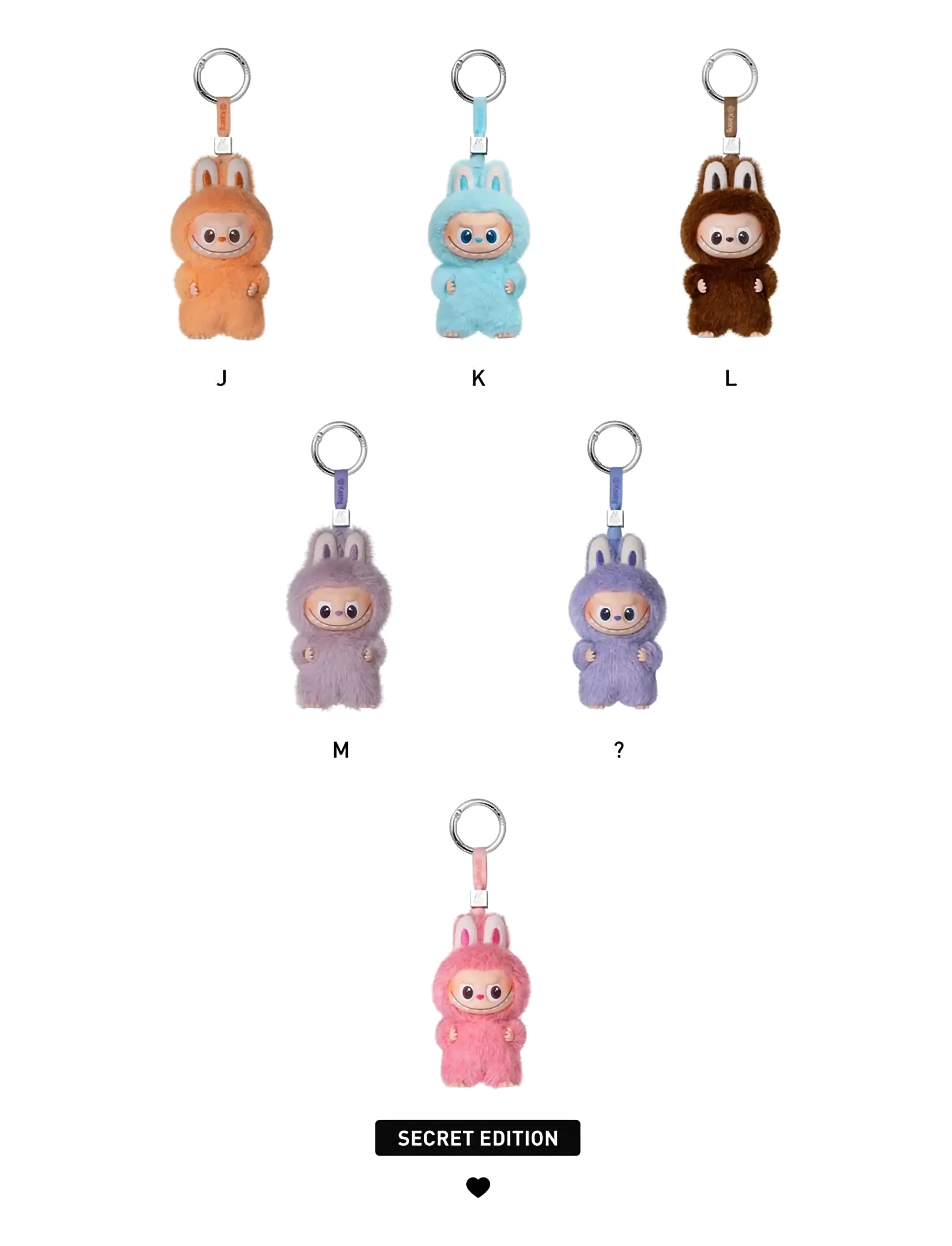Labubu - Pop Mart - Labubu The Monsters - Pin for Love (A-M) - multi color - 2