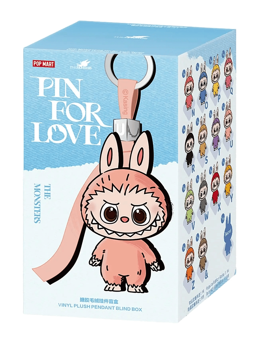 Labubu - Pop Mart - Labubu The Monsters - Pin for Love (N-Z) - animaux - multi color - 0