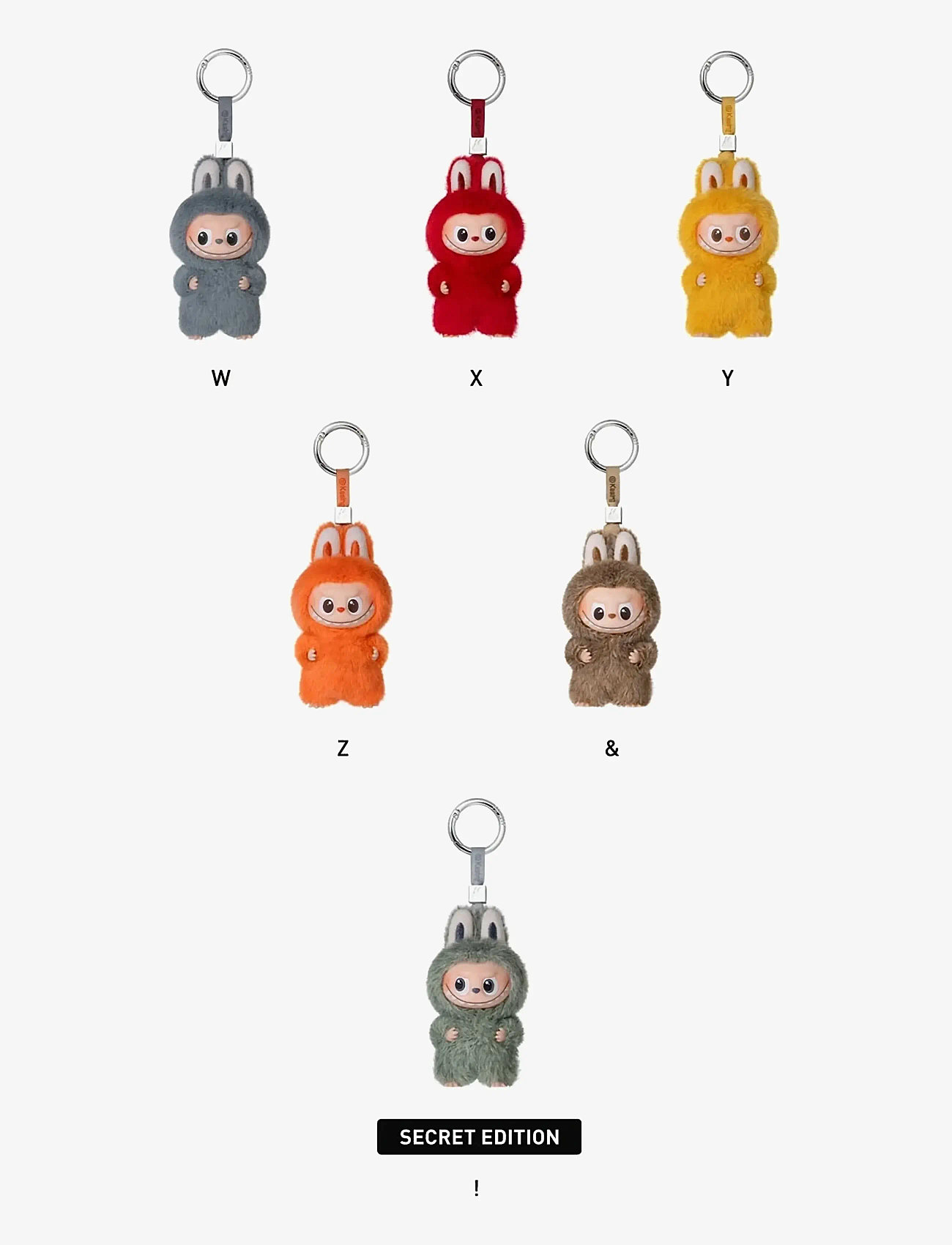 Labubu - Pop Mart - Labubu The Monsters - Pin for Love (N-Z) - dyr - multi color - 1