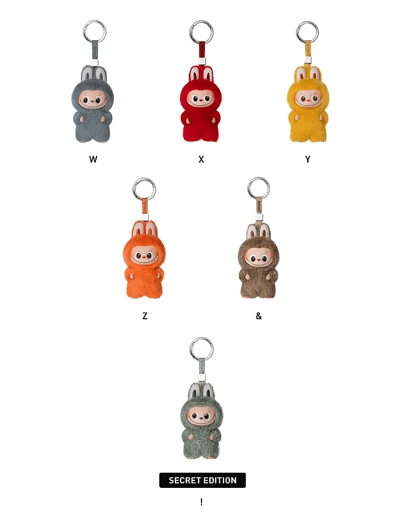 Labubu - Pop Mart - Labubu The Monsters - Pin for Love (N-Z) - dyr - multi color - 1