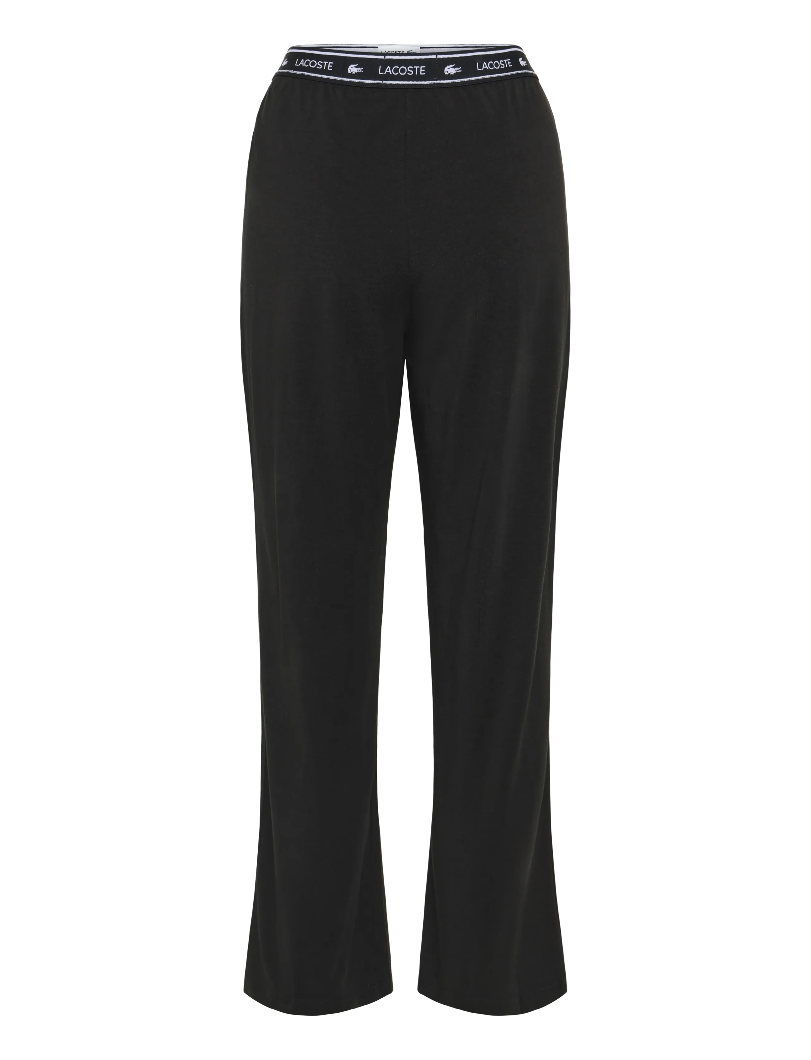 Lacoste Stripe Logo Trousers - Jogginghosen - BLACK / black