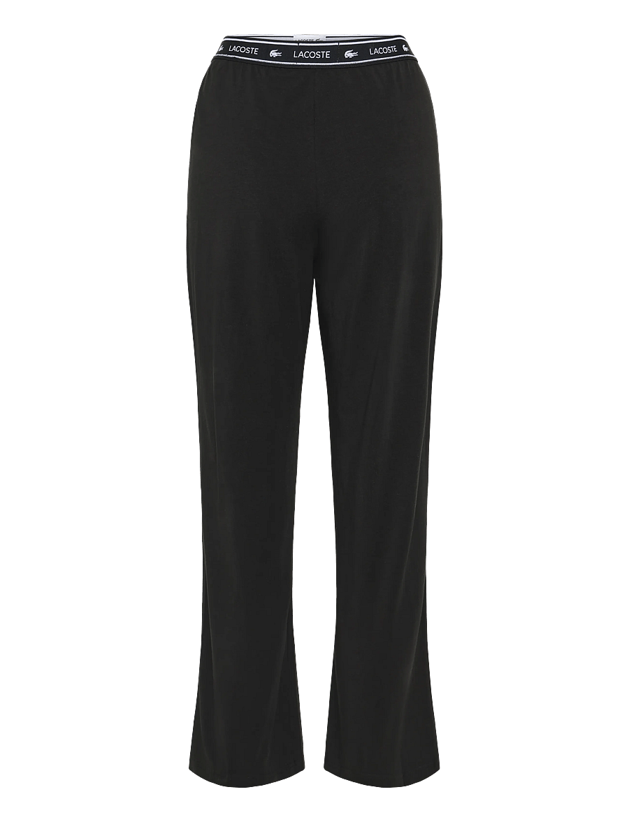 Lacoste - Stripe Logo Trousers - jogginghosen - black - 0