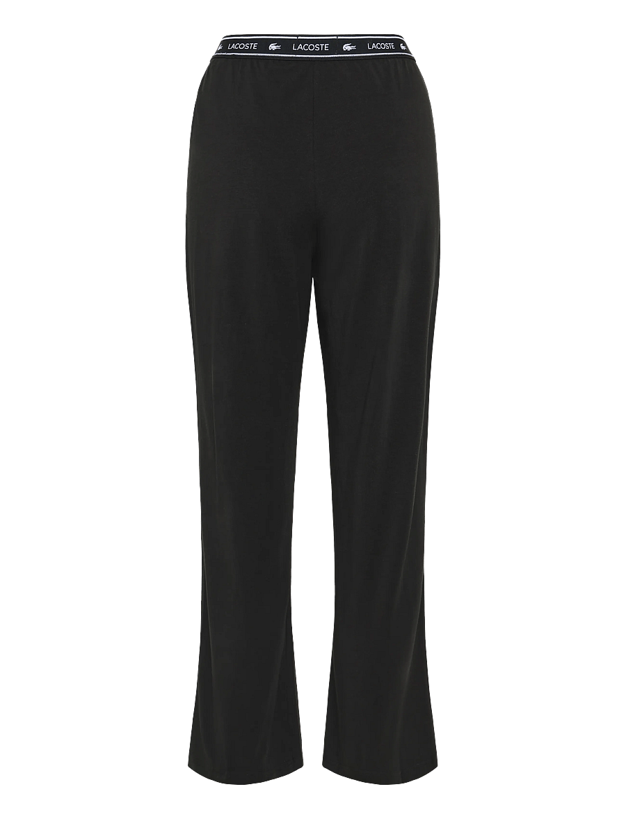 Lacoste - Stripe Logo Trousers - jogginghosen - black - 1