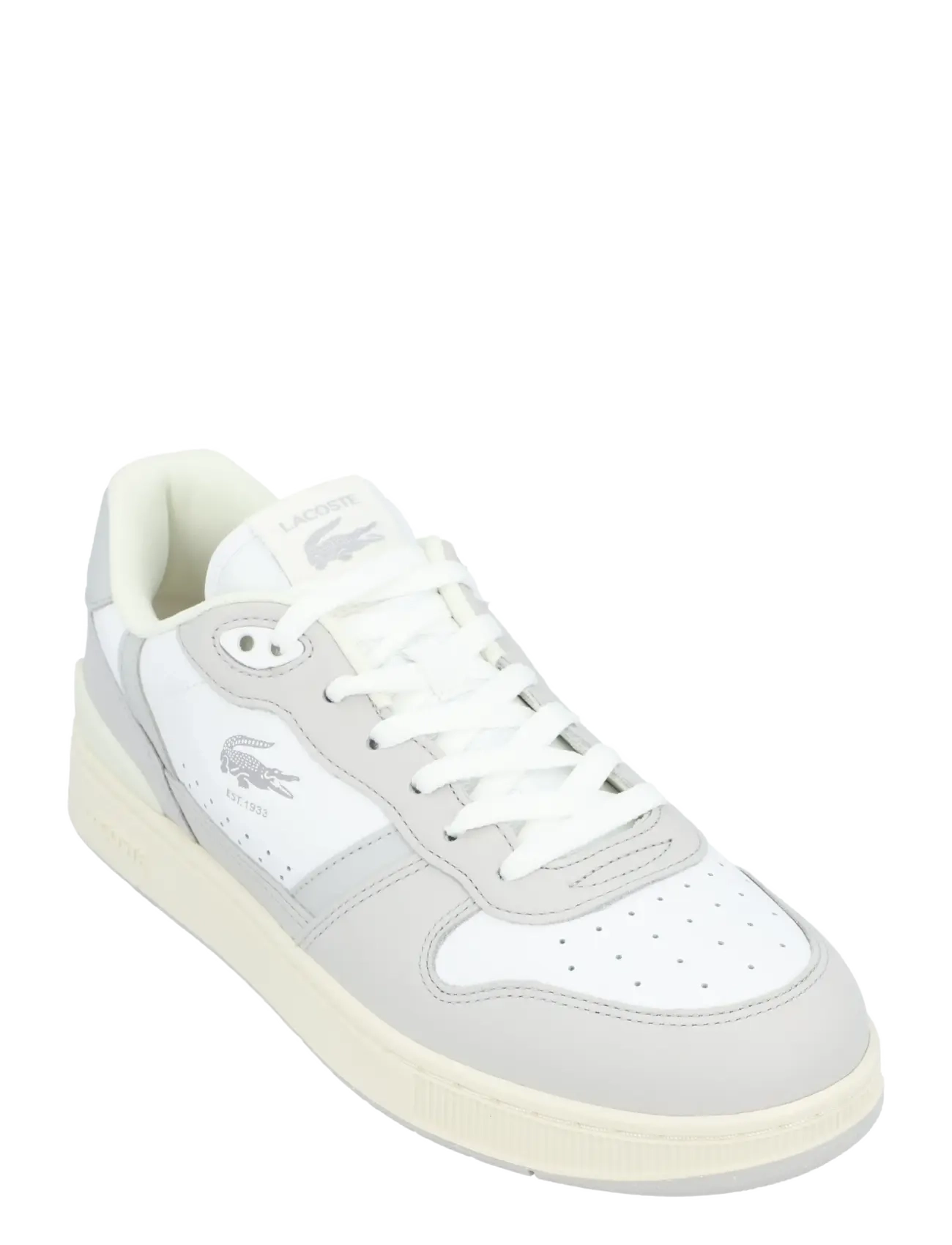 Lacoste T-Clip Sneakers, 40.5, Beige - Low-top Männerswear