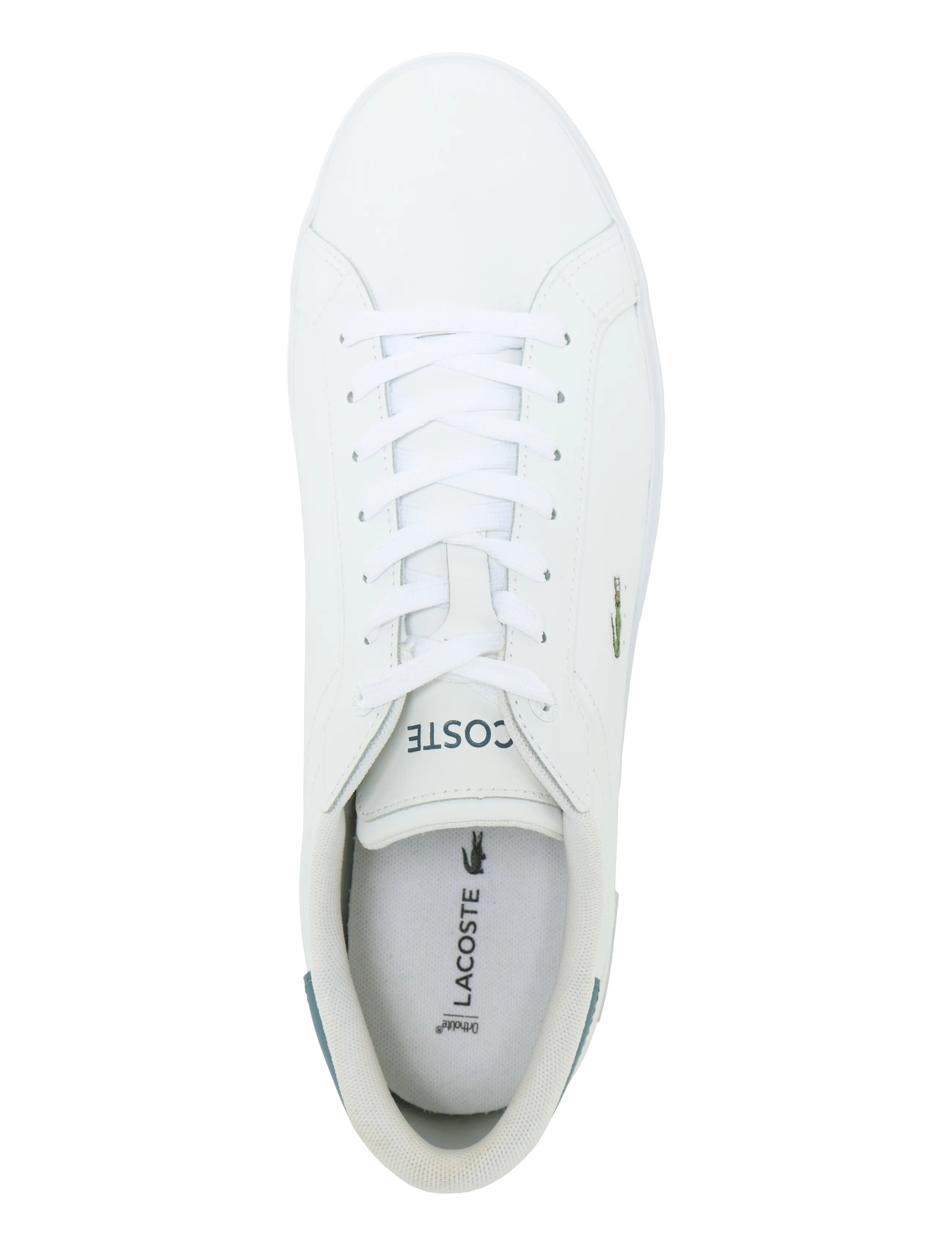 Lacoste - Men's Powercourt leather sneakers - low-top sneaker - multi coloured - 3