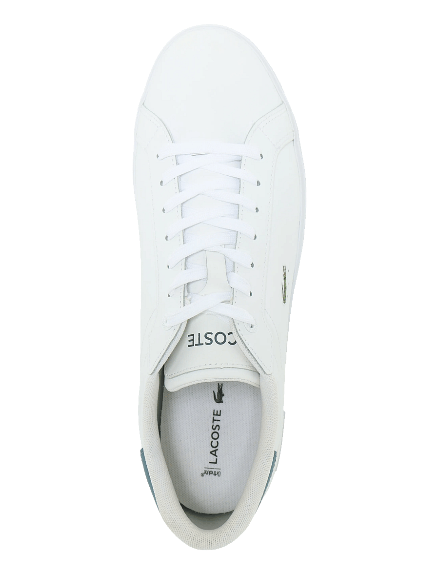 Lacoste - Men's Powercourt leather sneakers - low-top sneaker - multi coloured - 3