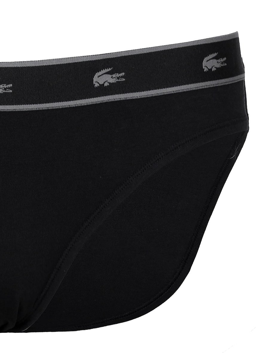 Lacoste - Stretch Cotton Briefs - black - 2
