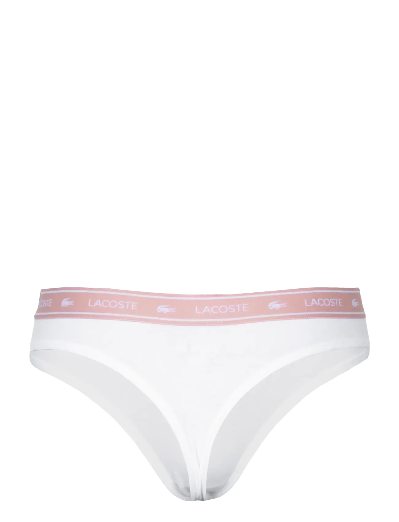 Lacoste - Stripe Logo Tanga - white - 1