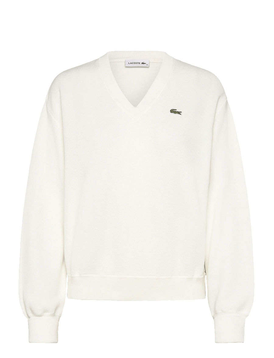 Lacoste - SWEATERS - gebreide truien - white - 0
