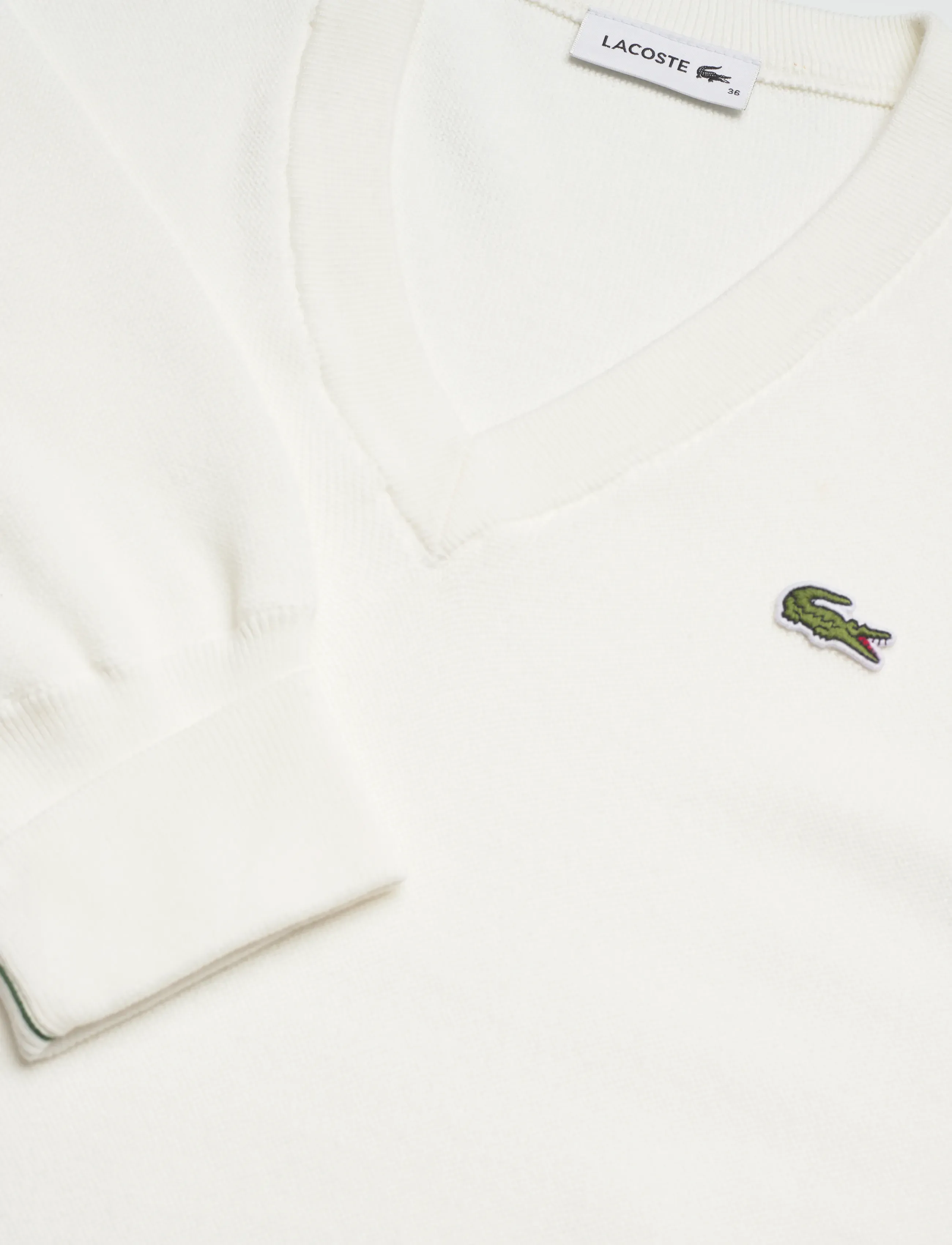Lacoste - SWEATERS - gebreide truien - white - 2