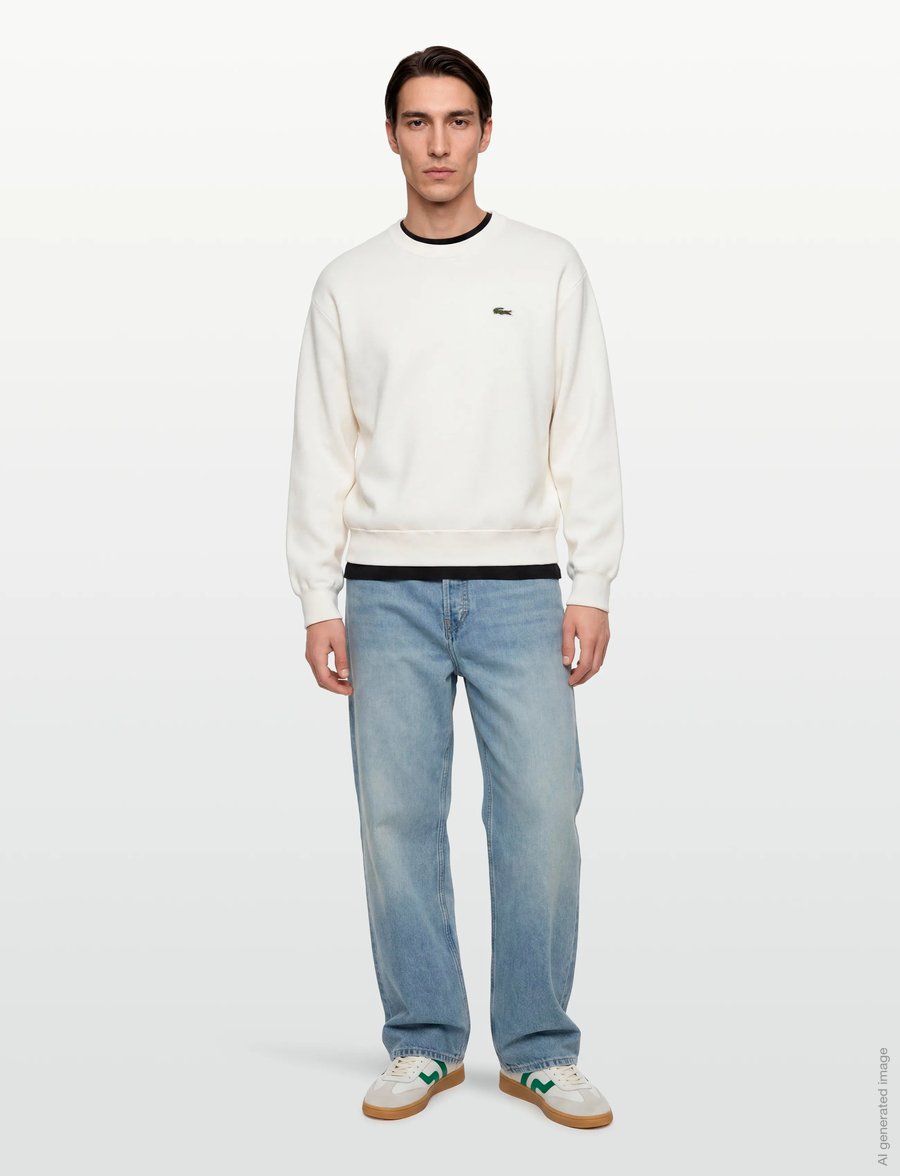 Lacoste - SWEATERS - kampsunid - white - 0