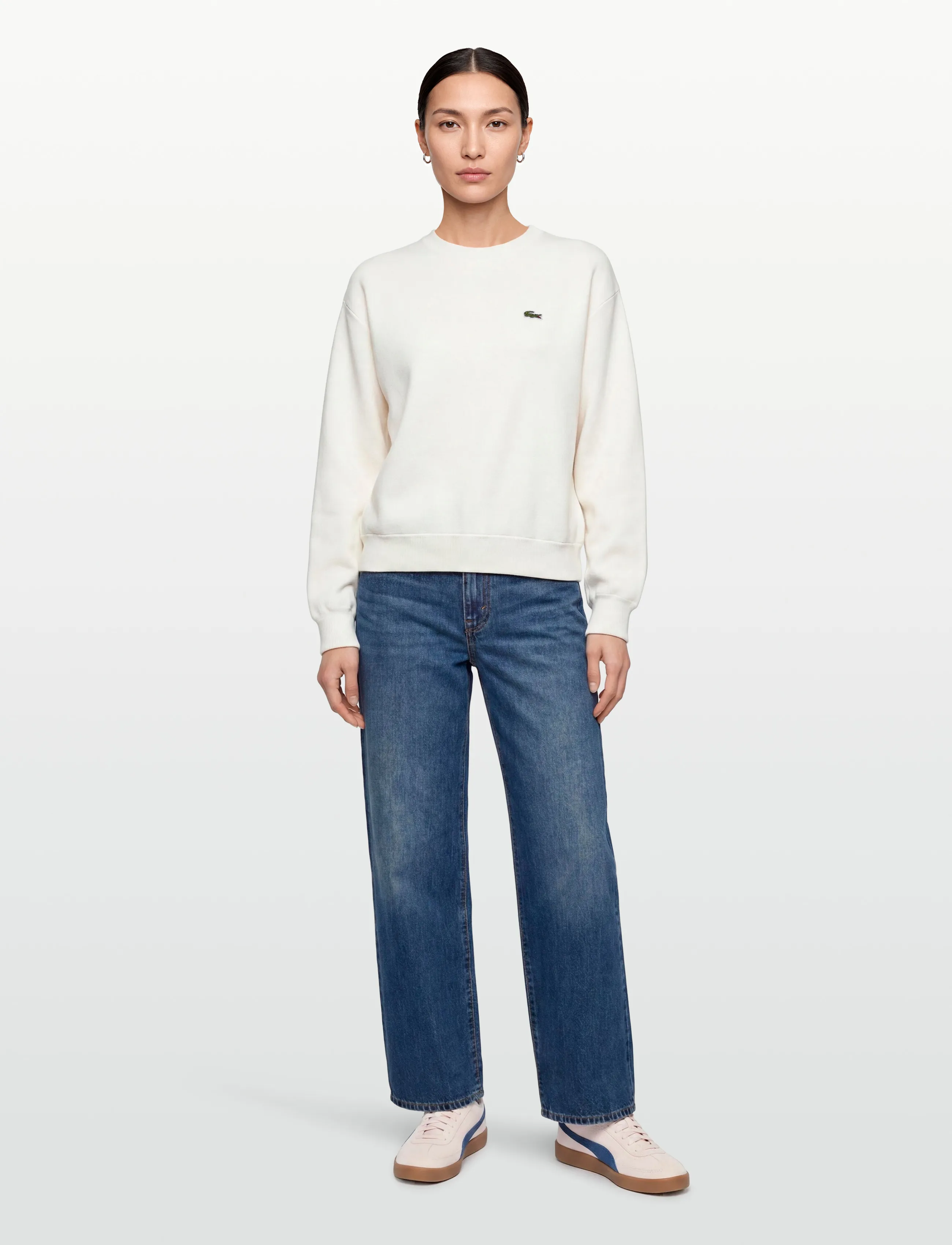 Lacoste - SWEATERS - stickade tröjor - white - 4