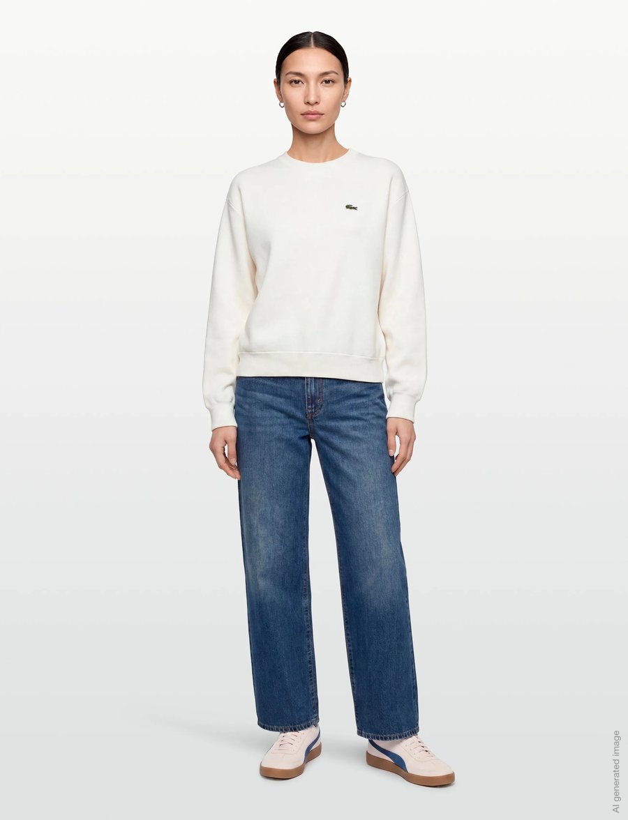 Lacoste - SWEATERS - kampsunid - white - 4