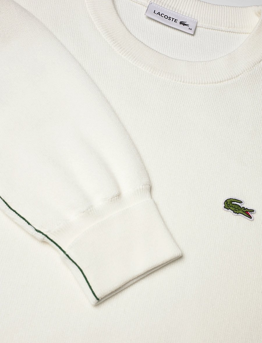 Lacoste - SWEATERS - kampsunid - white - 5