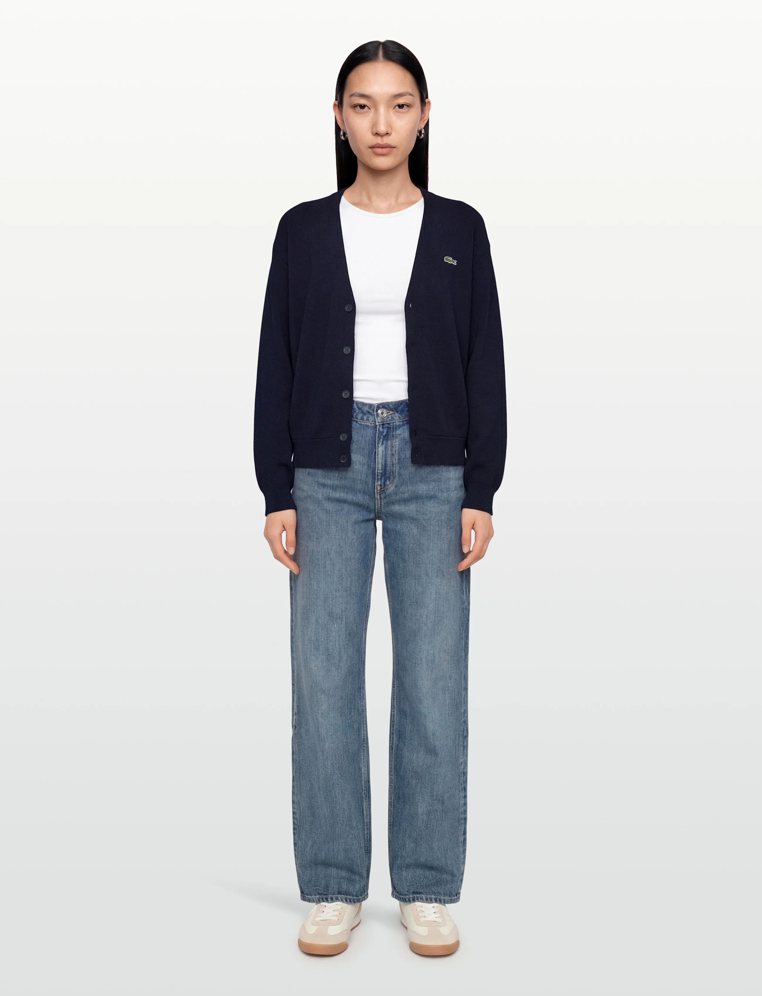 Lacoste - SWEATERS - cardigans - navy blue - 0