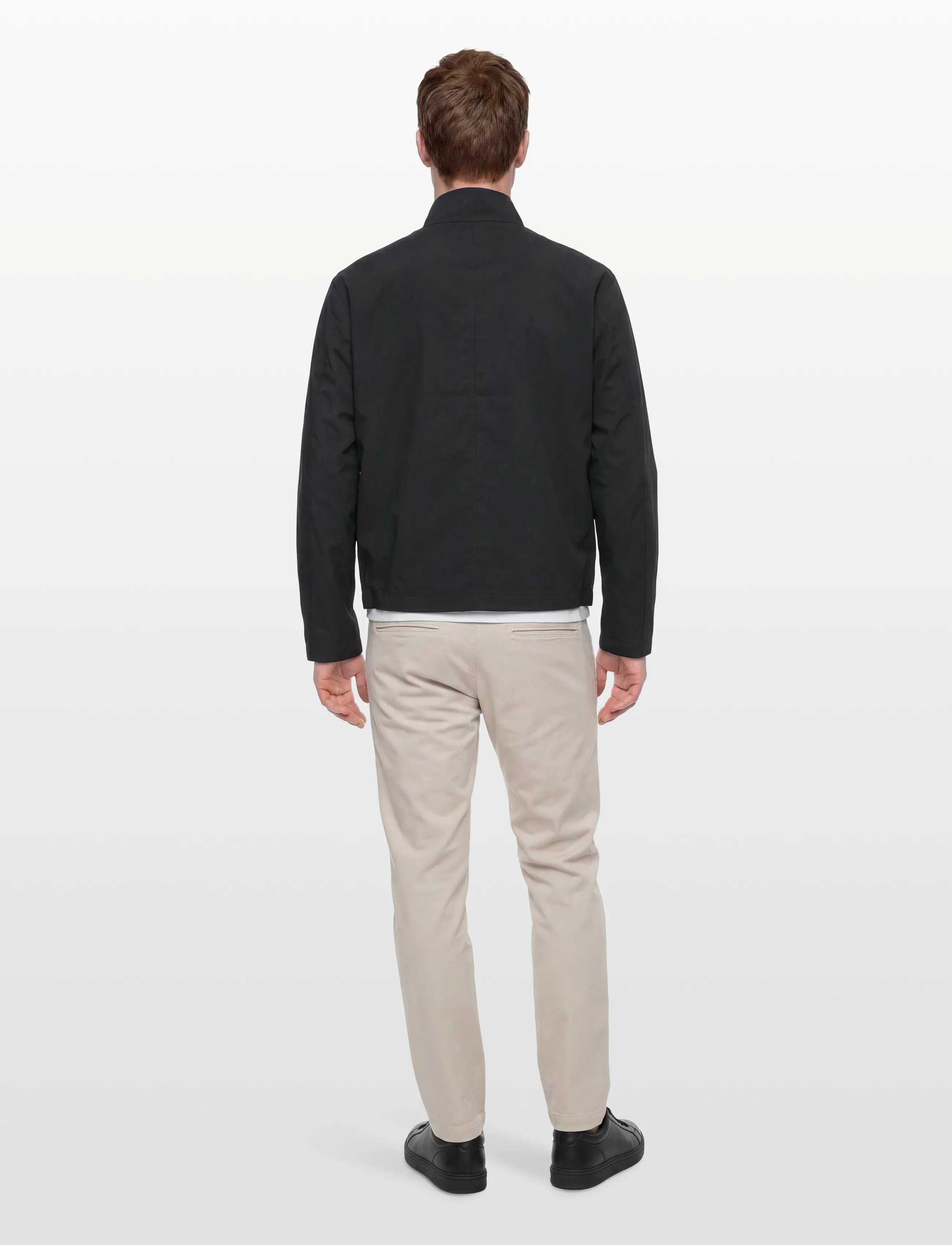 Water-Repellent Harrington Windbreaker Jacket 3