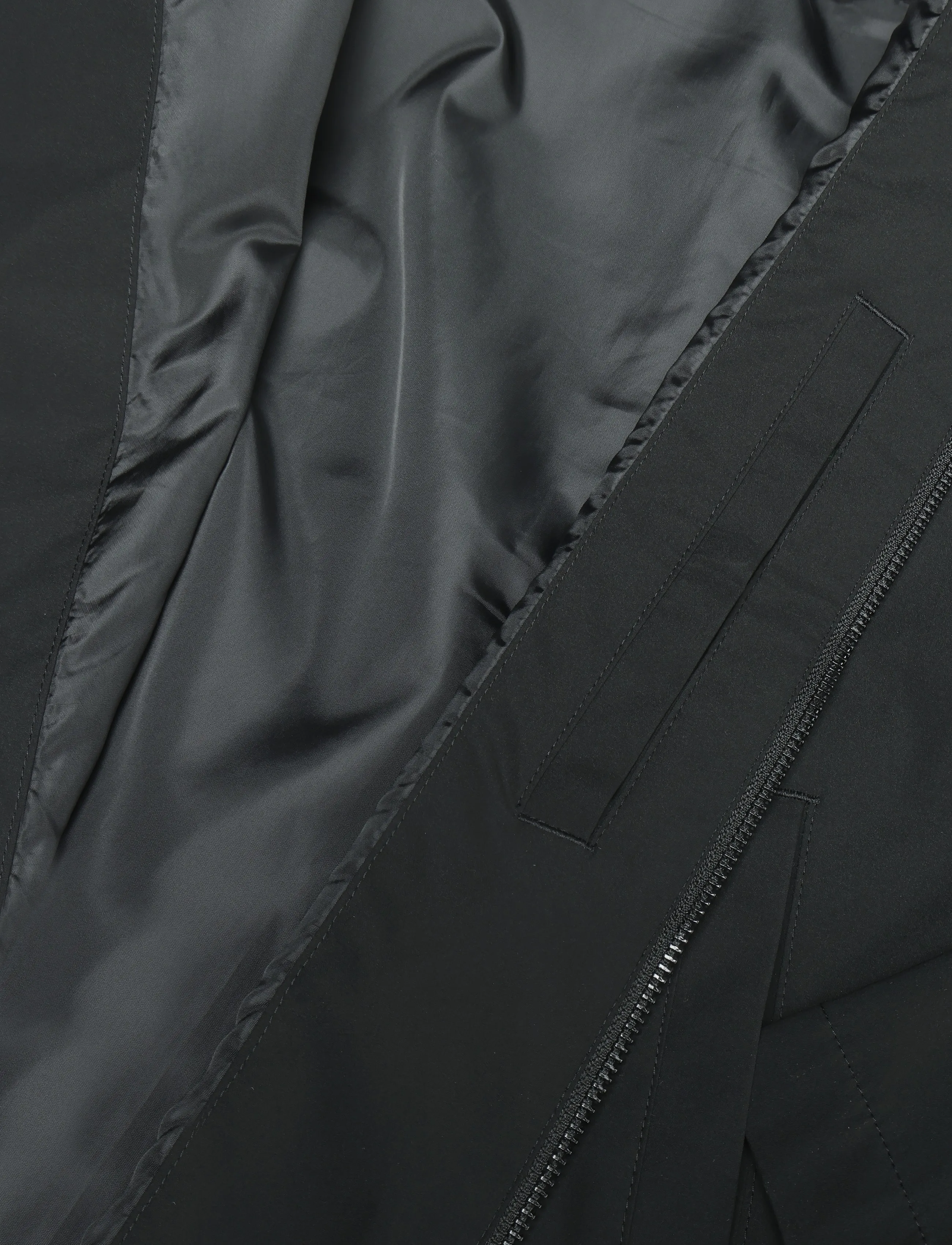 Lacoste - Water-Repellent Harrington Windbreaker Jacket - black - 4