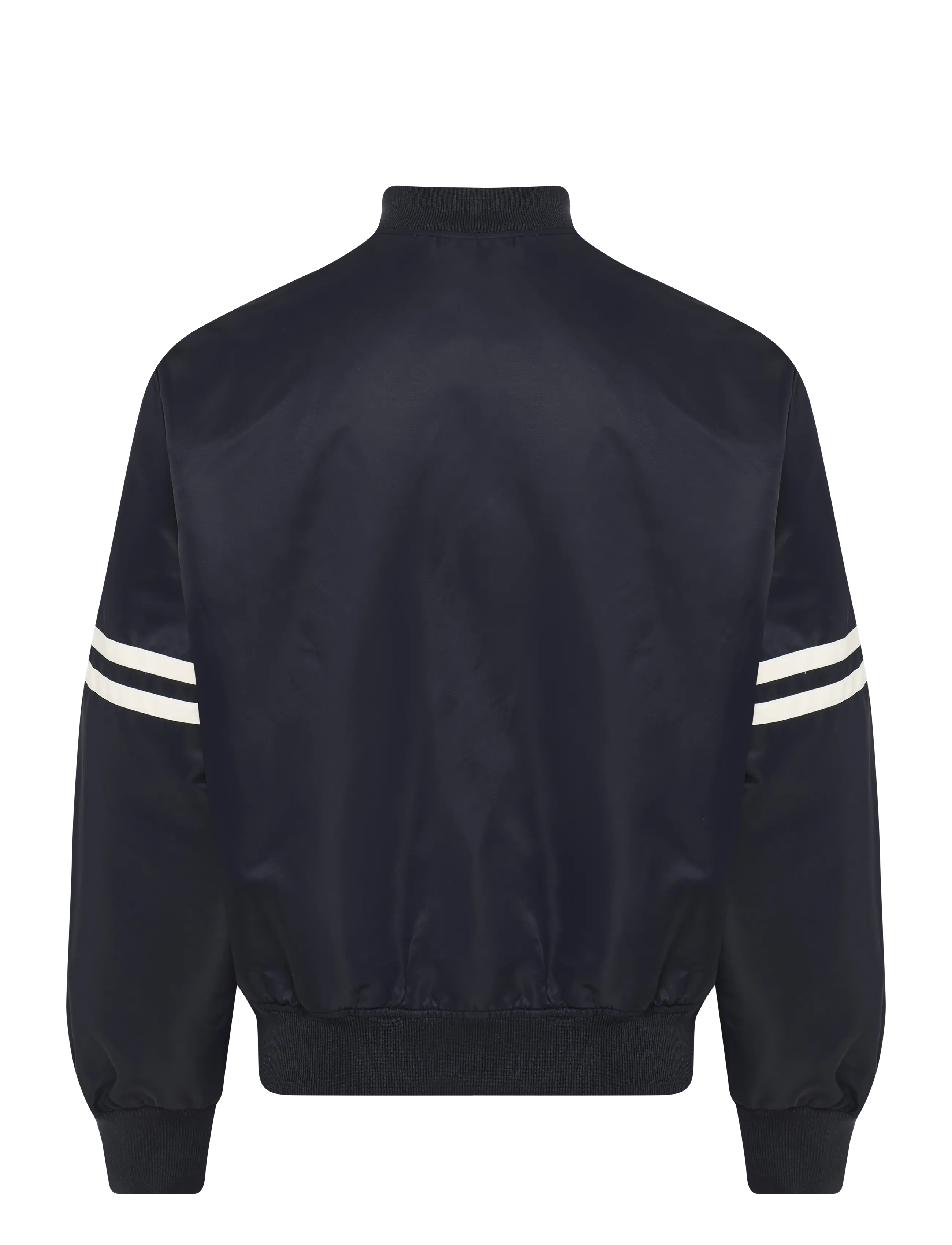 Lacoste - Embroidered Badge Water-Repellent Bomber Jacket - navy - 1