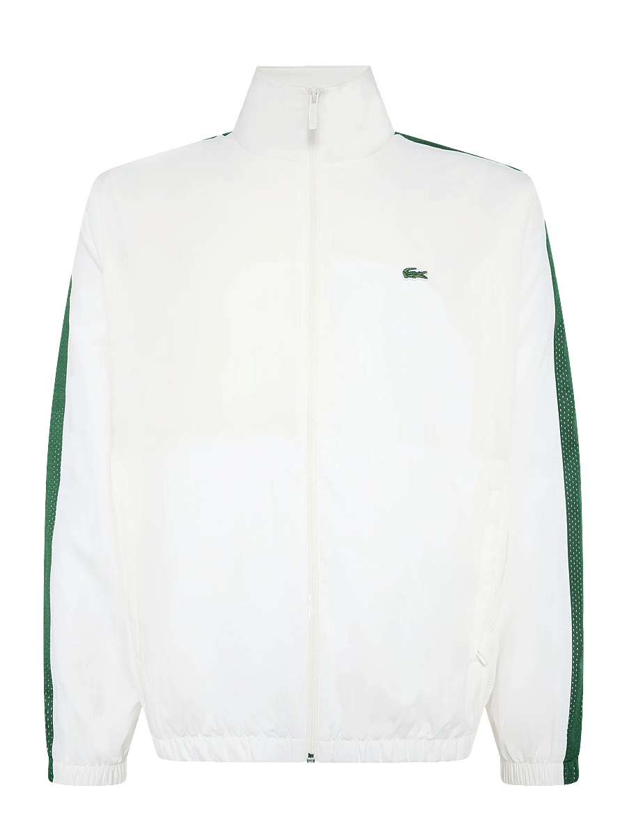 Lacoste - Colourblock Track Jacket - kevadjoped - white - 0