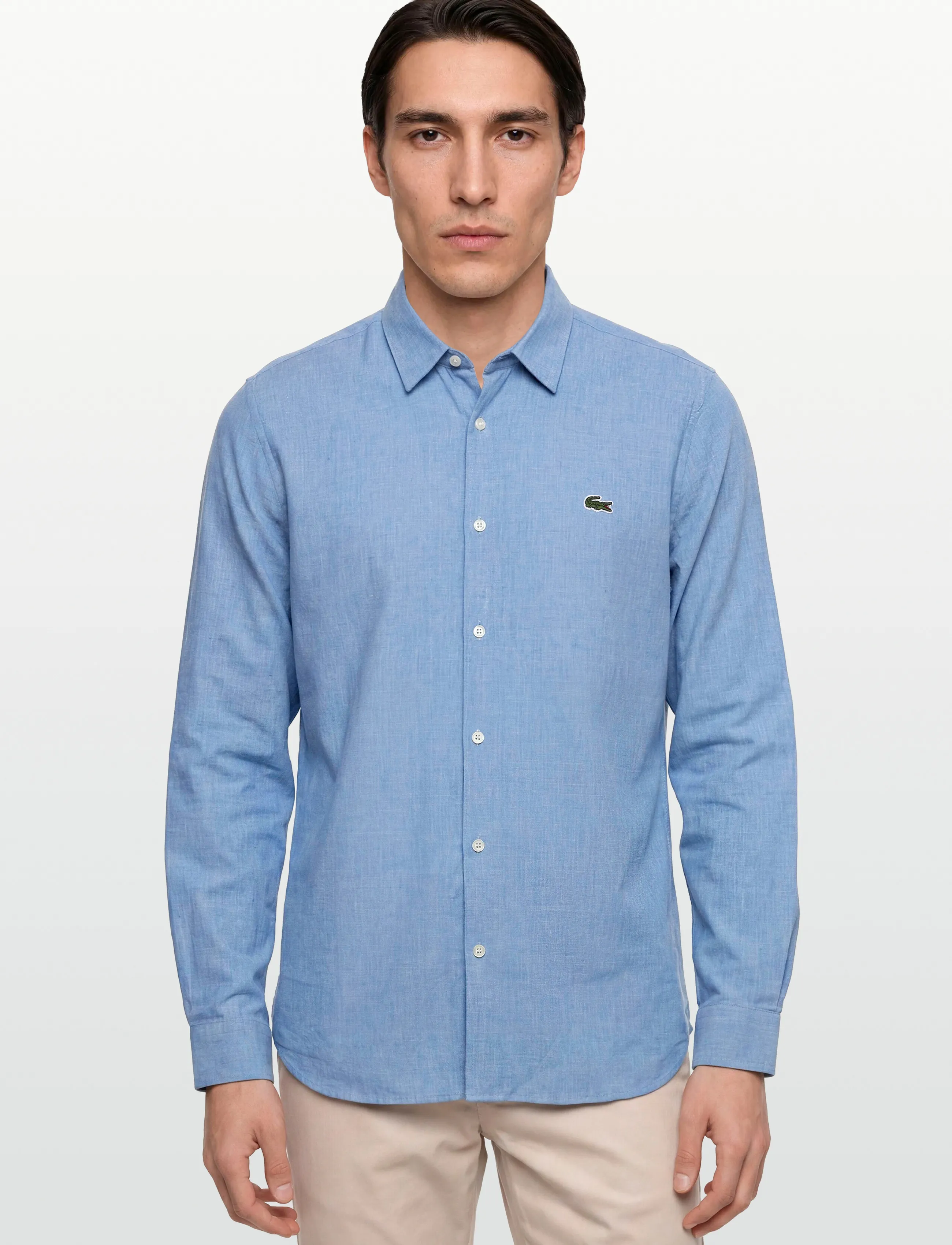 Lacoste - WOVEN SHIRTS - blue - 3
