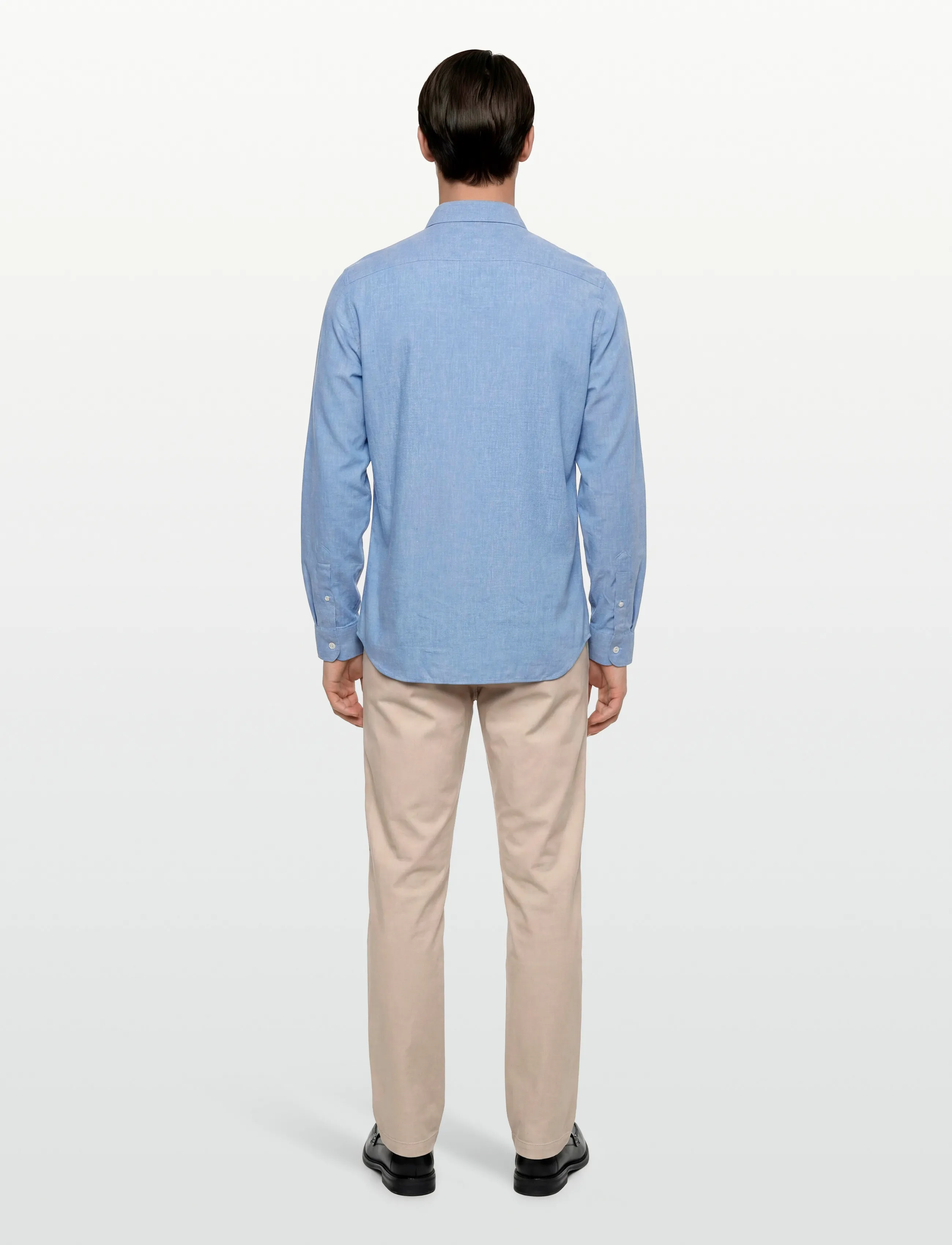 Lacoste - WOVEN SHIRTS - blue - 4