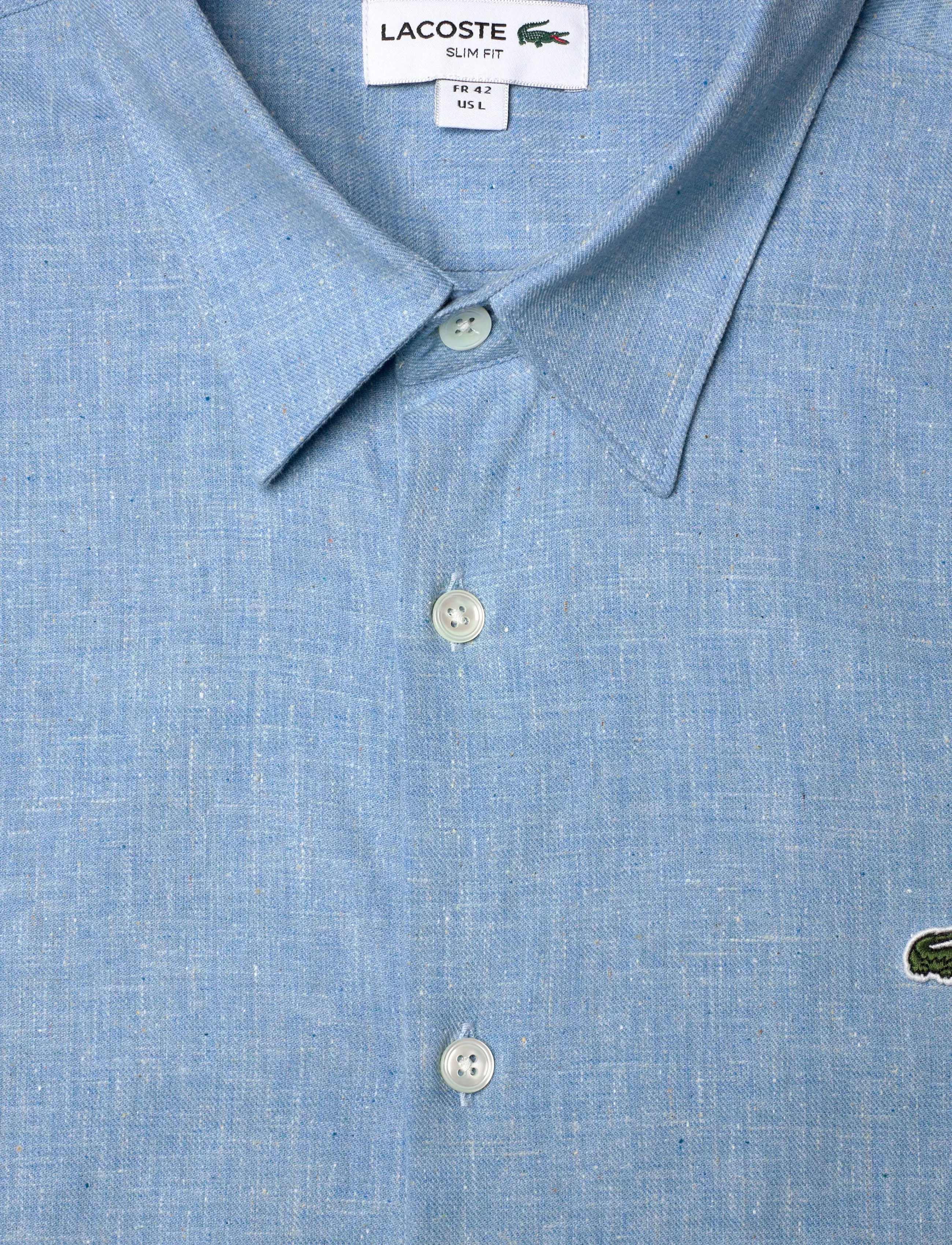 Lacoste - WOVEN SHIRTS - blue - 5