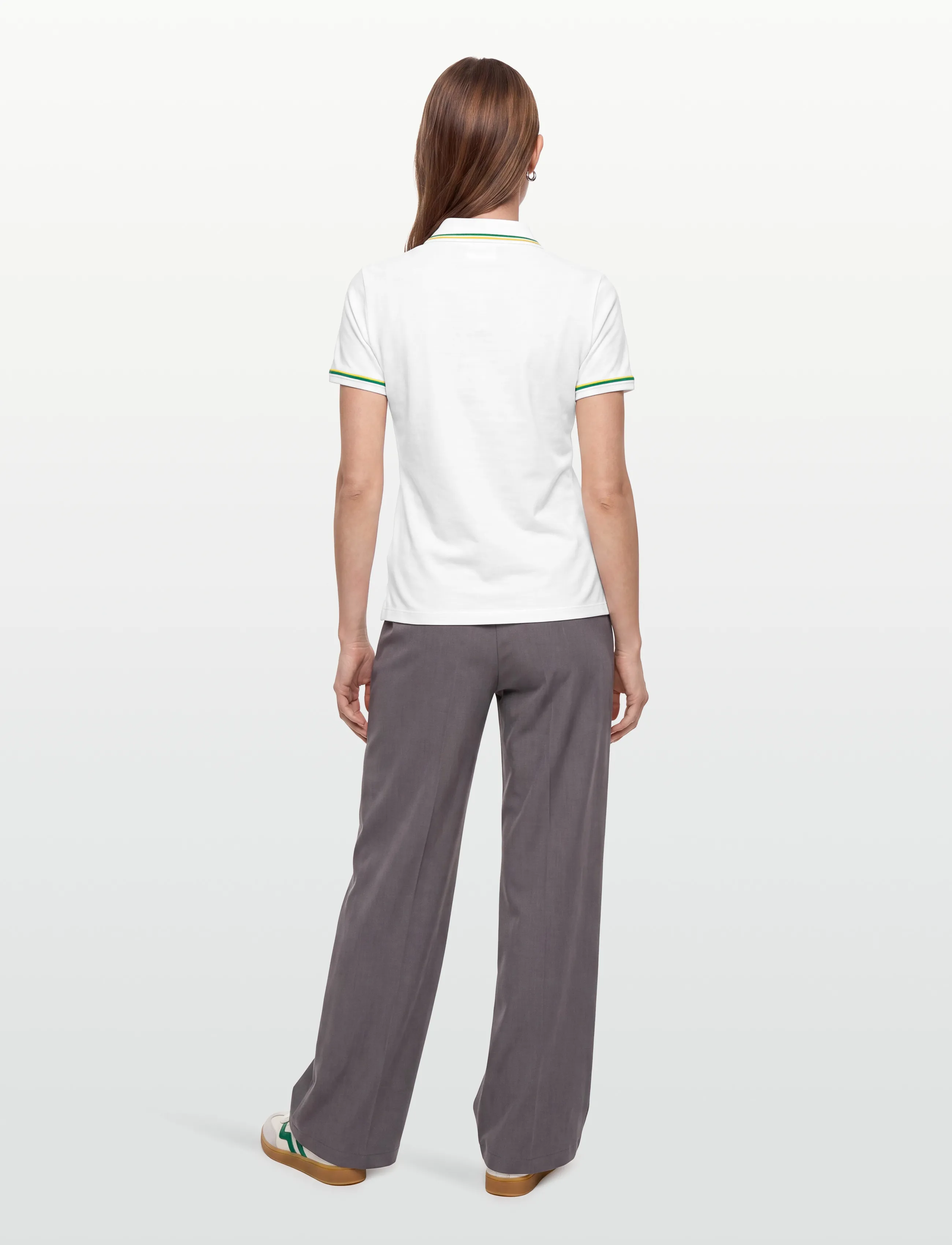 Lacoste - L.12.D Slim Fit Jersey Polo - polo shirts - white - 4