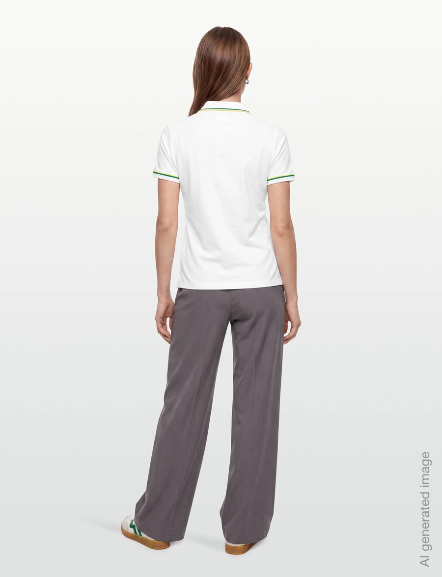 Lacoste - L.12.D Slim Fit Jersey Polo - polo shirts - white - 4