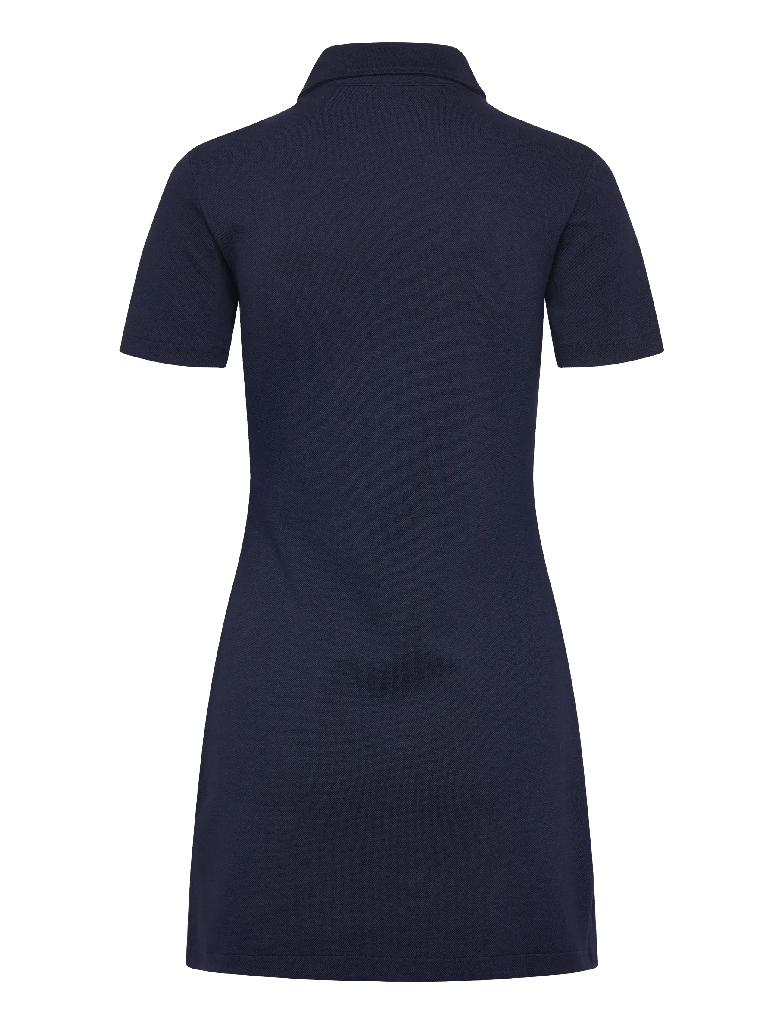 Lacoste - Heavy Piqué Buttoned Polo Dress - särkkleidid - navy blue - 1