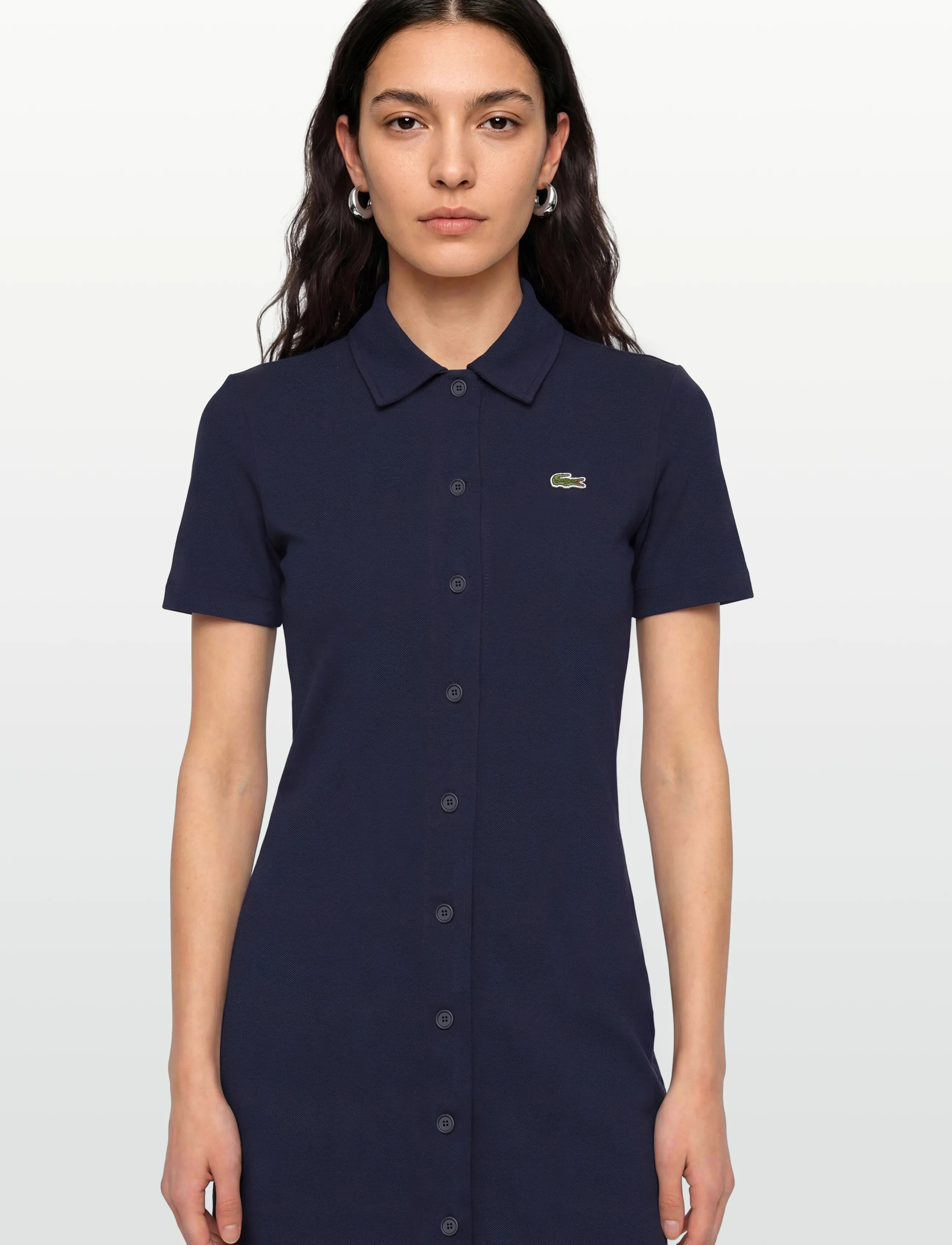 Lacoste - DRESSES - skjortklänningar - navy blue - 3