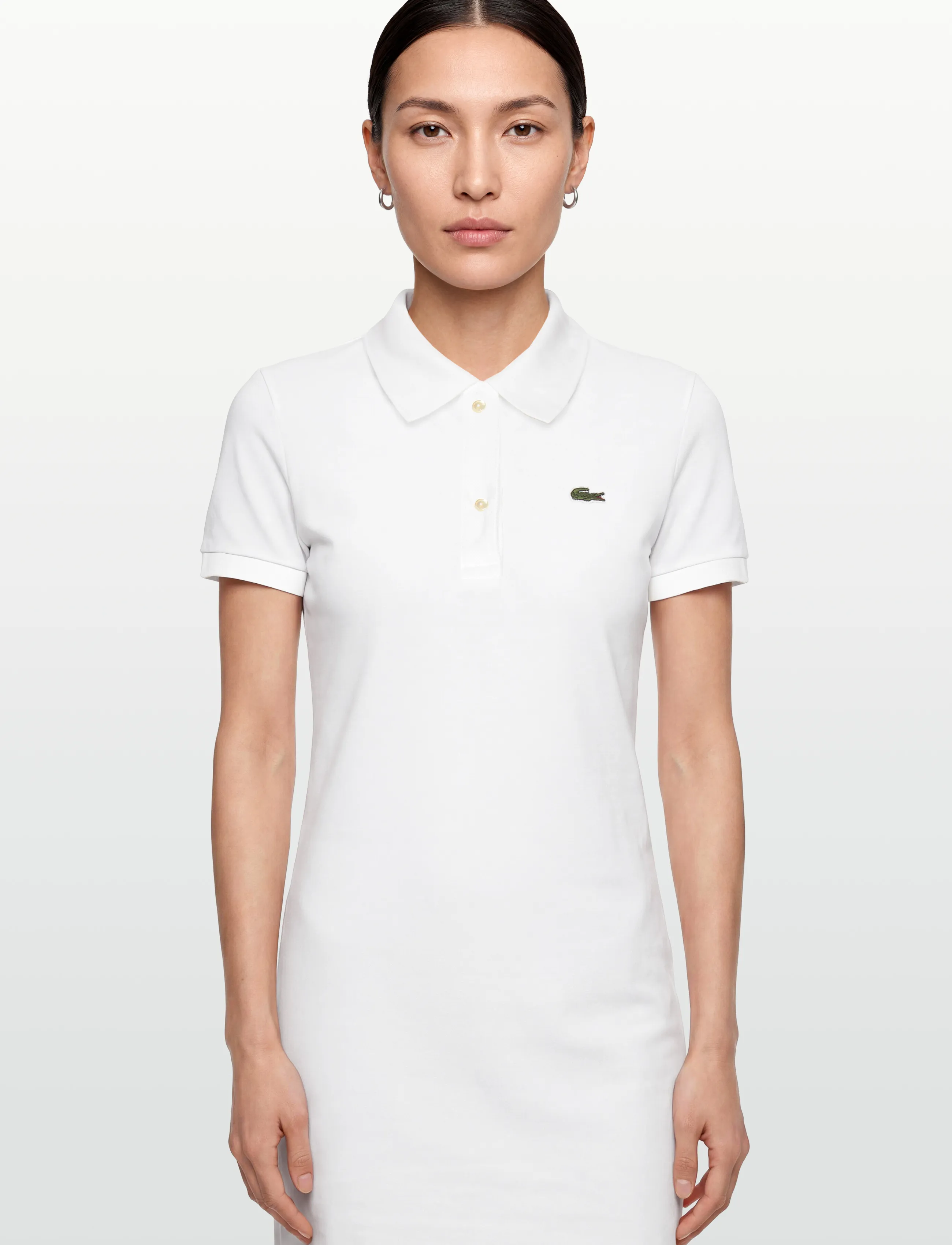 Lacoste - DRESSES - marškinių tipo suknelės - white - 3