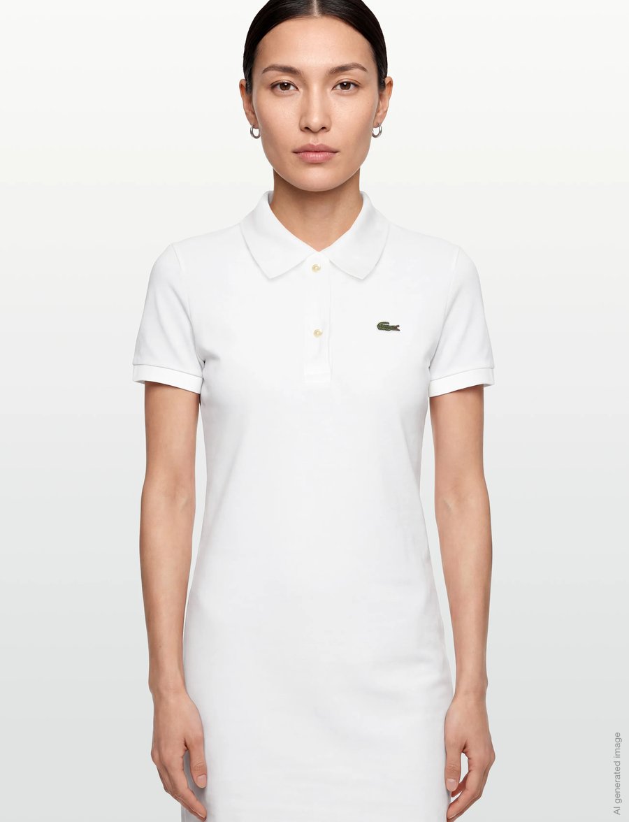 Lacoste - DRESSES - marškinių tipo suknelės - white - 3