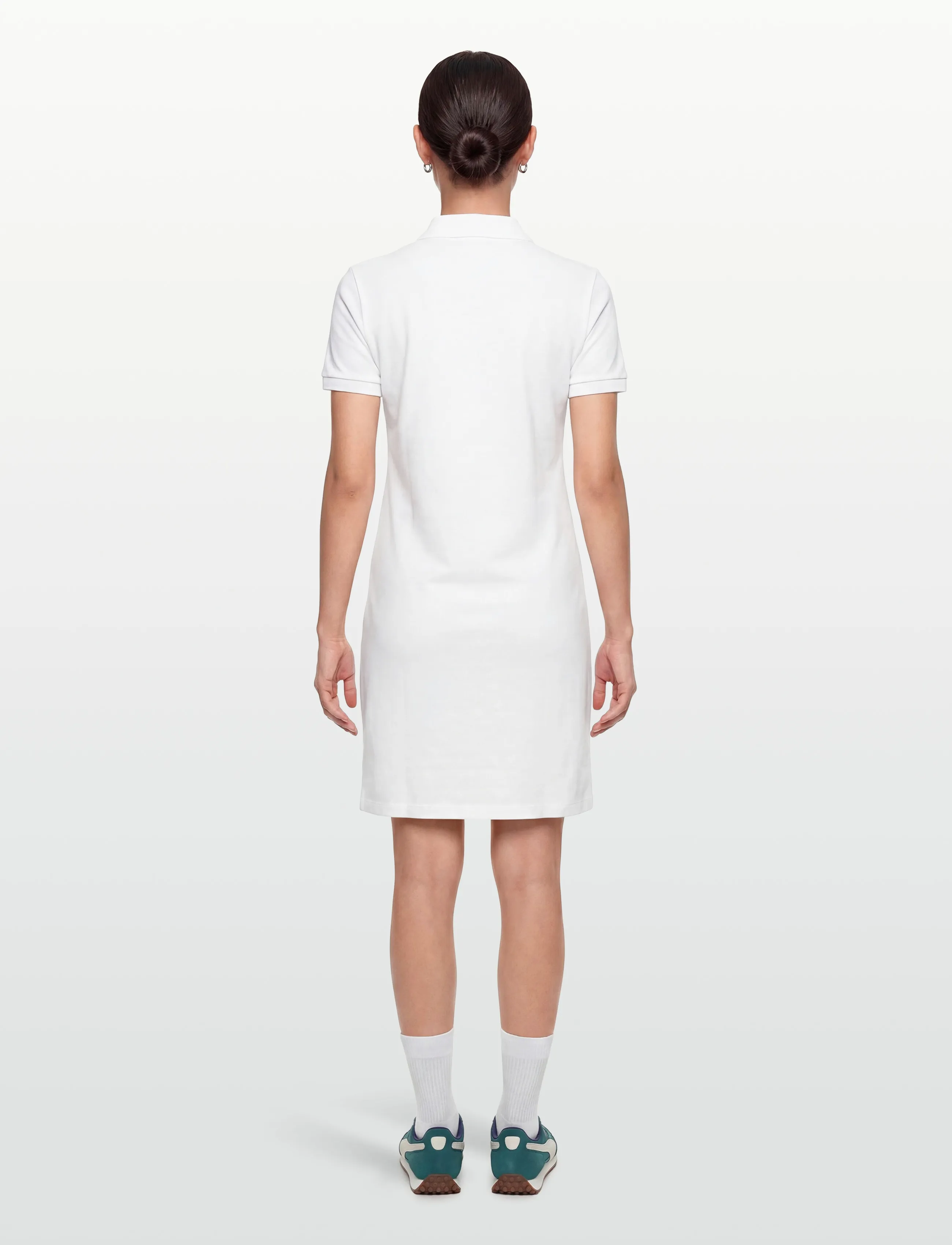 Lacoste - DRESSES - marškinių tipo suknelės - white - 4