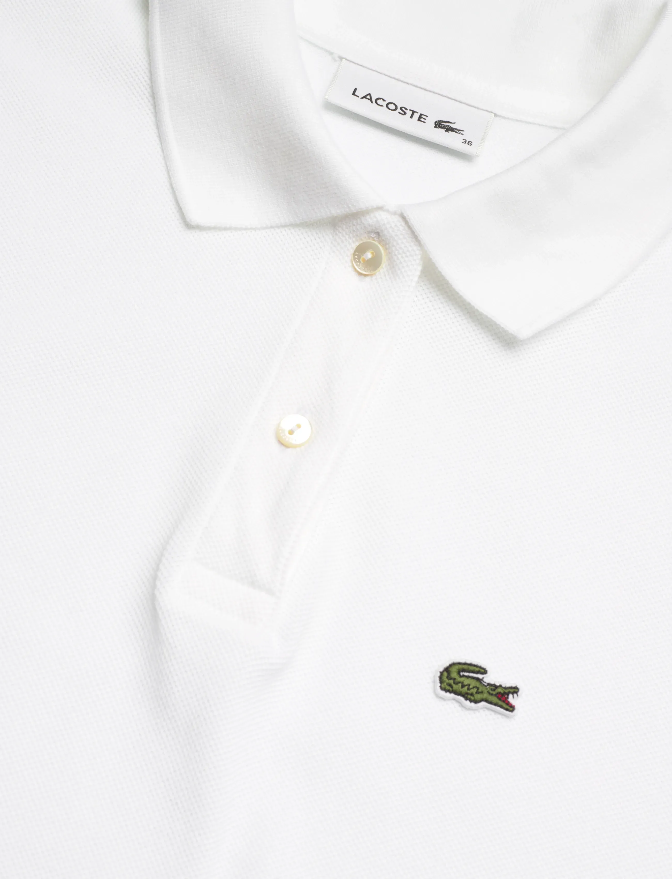 Lacoste - DRESSES - hemdkleider - white - 2