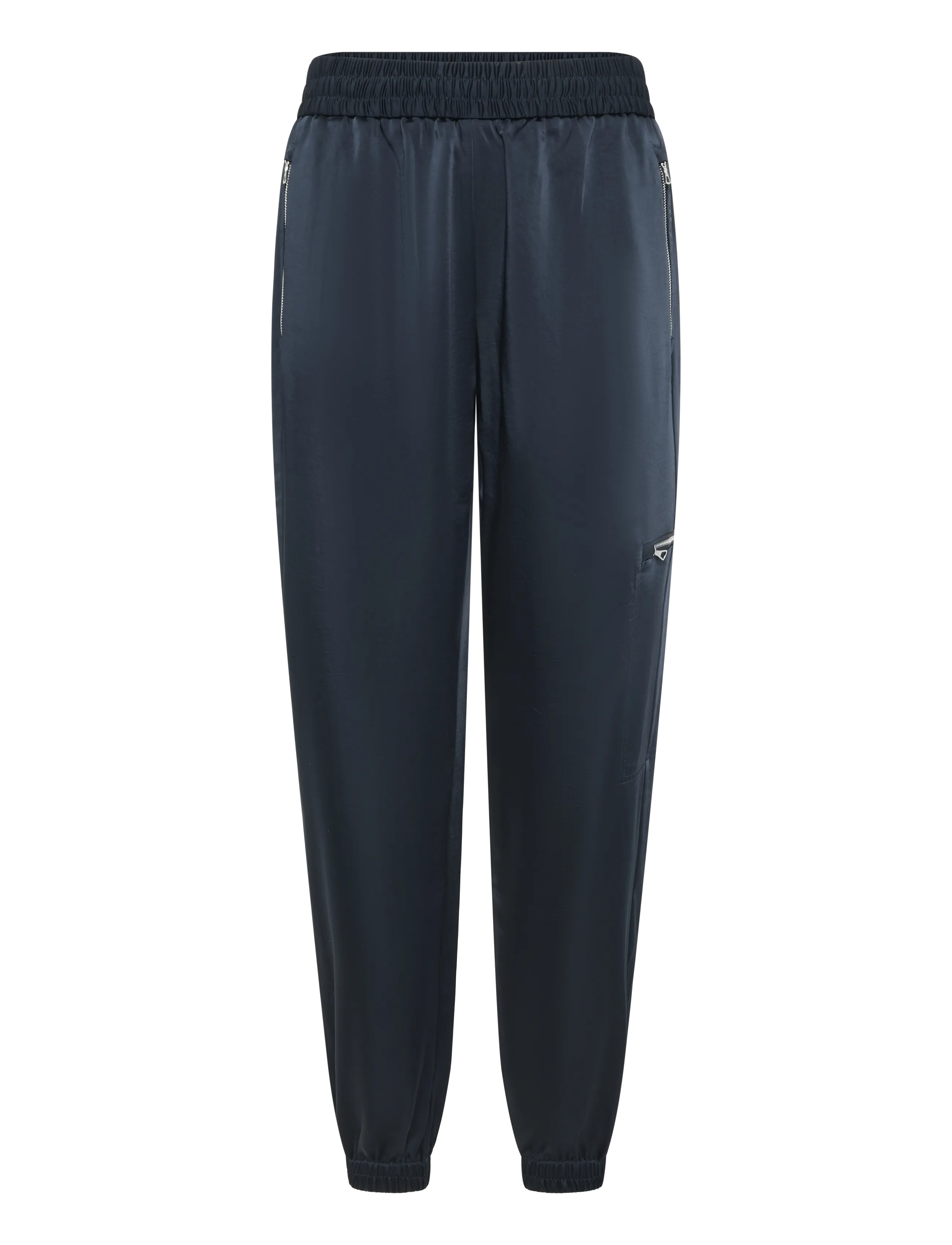 Lacoste Fluid Zipped Pocket Pants, 40, Unterteile, Marineblau - Sweatpants, Frauen