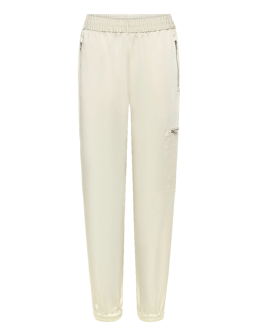 Lacoste - Fluid Zipped Pocket Pants - alltags-style - white - 1